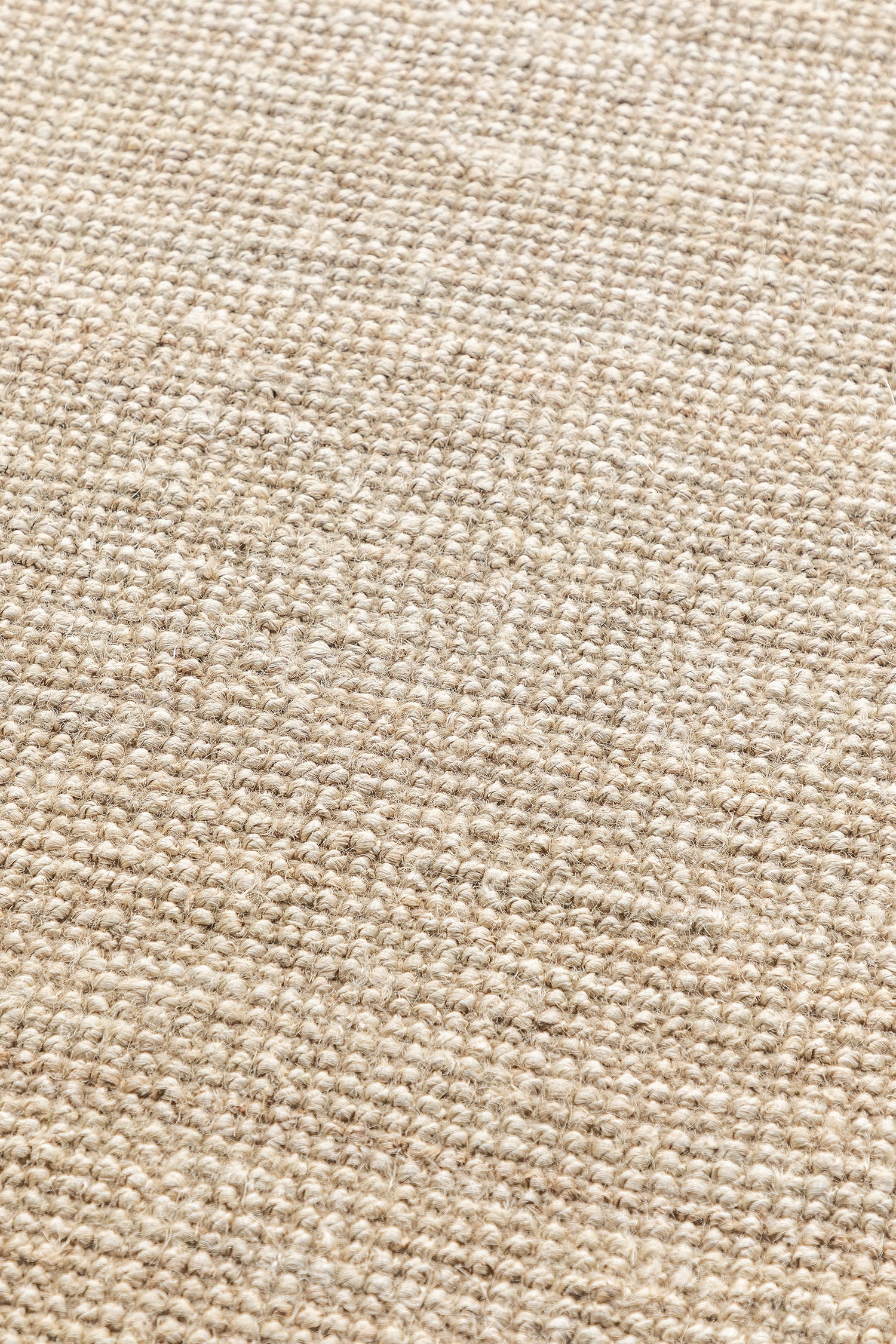 Tapis de Couloir en Jute Bouclé - Crème – STUDIO DECO