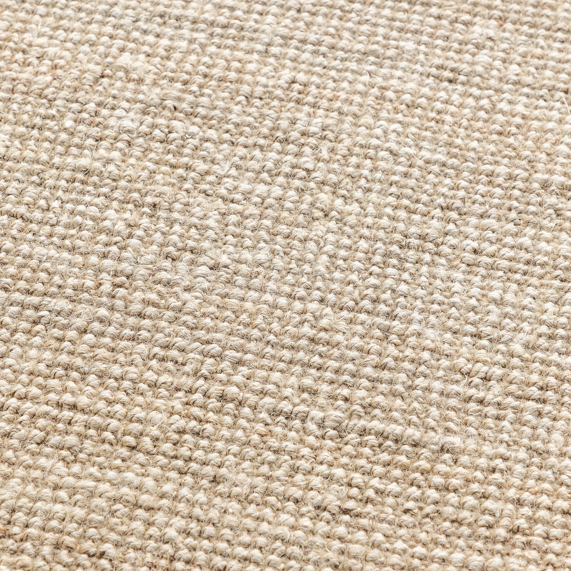 Tapis en Jute Bouclé - Crème – STUDIO DECO