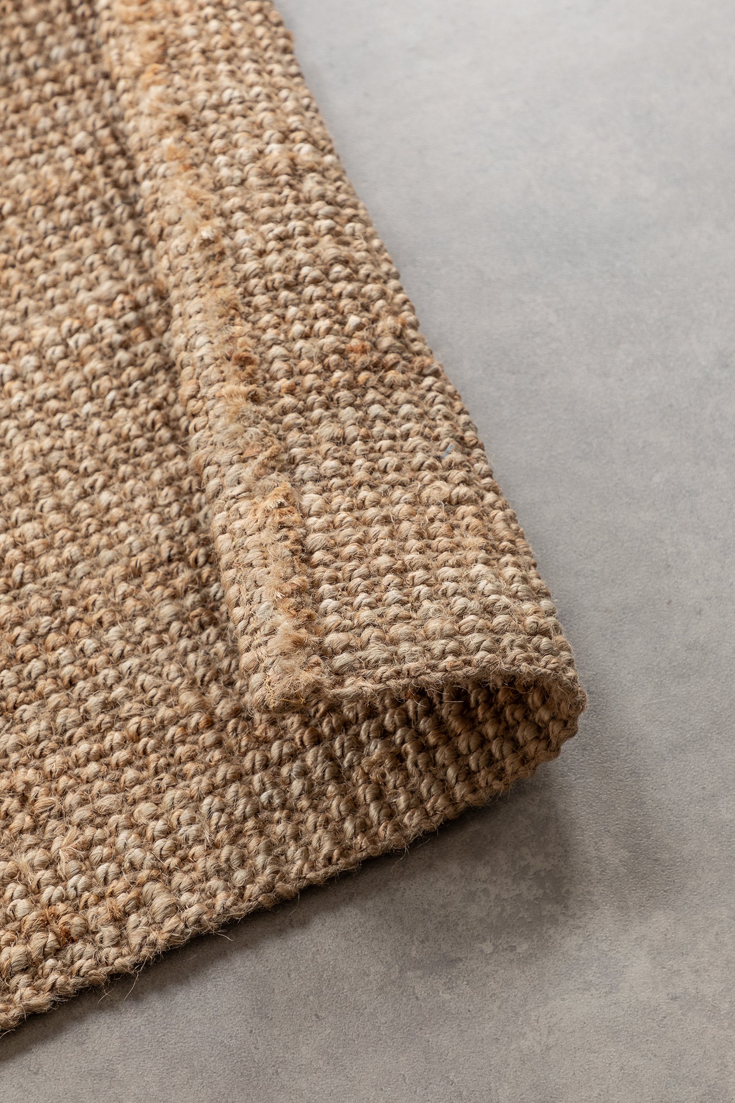 Tapis de Couloir en Jute Bouclé - Beige – STUDIO DECO