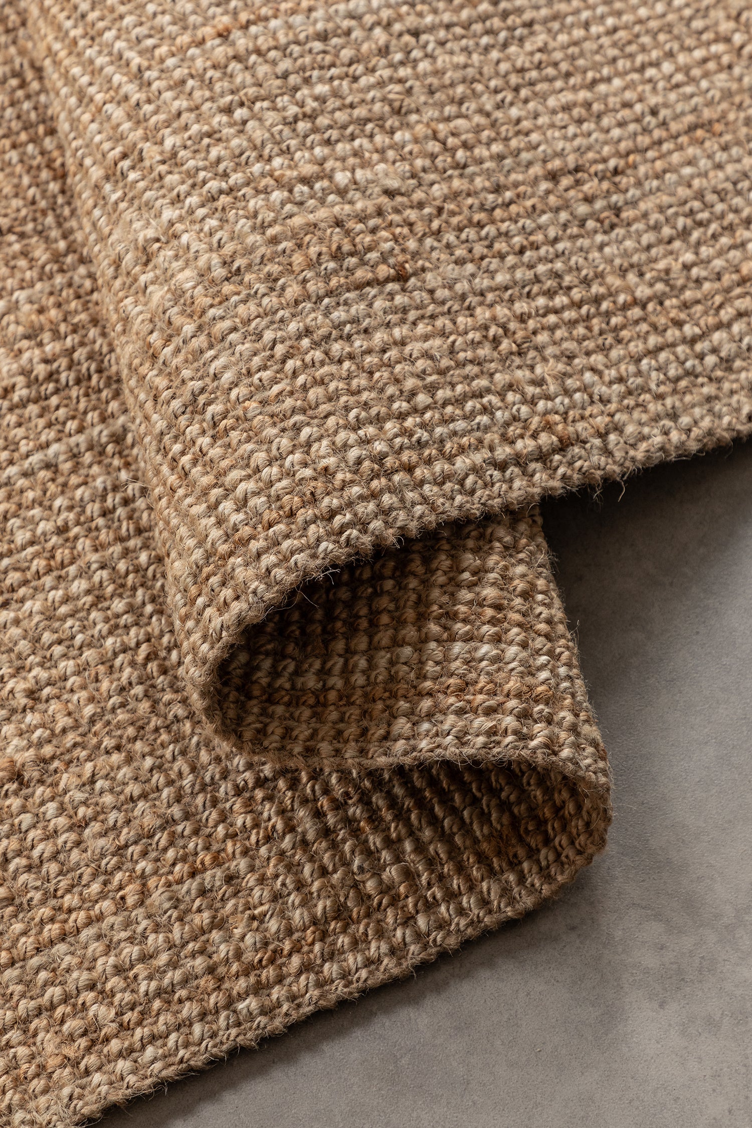 Tapis de Couloir en Jute Bouclé - Beige – STUDIO DECO