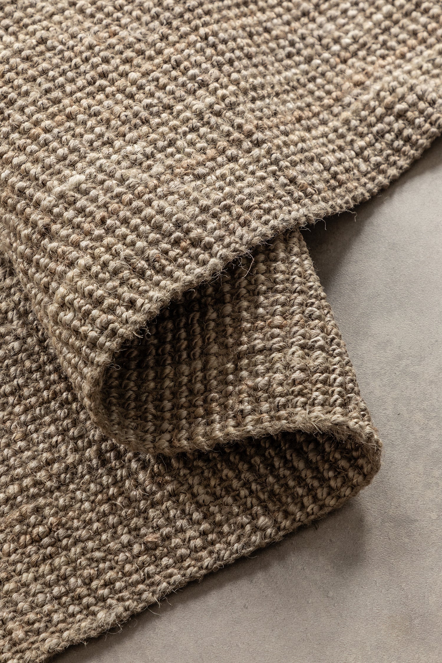 Tapis de Couloir en Jute Bouclé - Mocca – STUDIO DECO