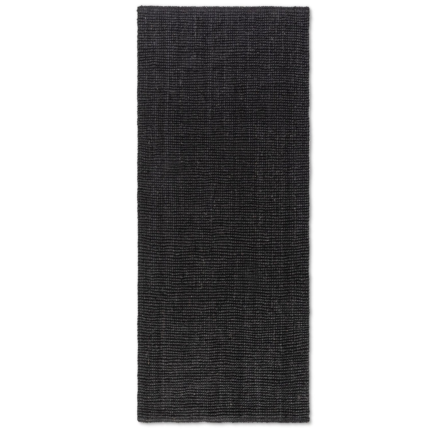 Tapis de Couloir en Jute Bouclé - Noir – STUDIO DECO