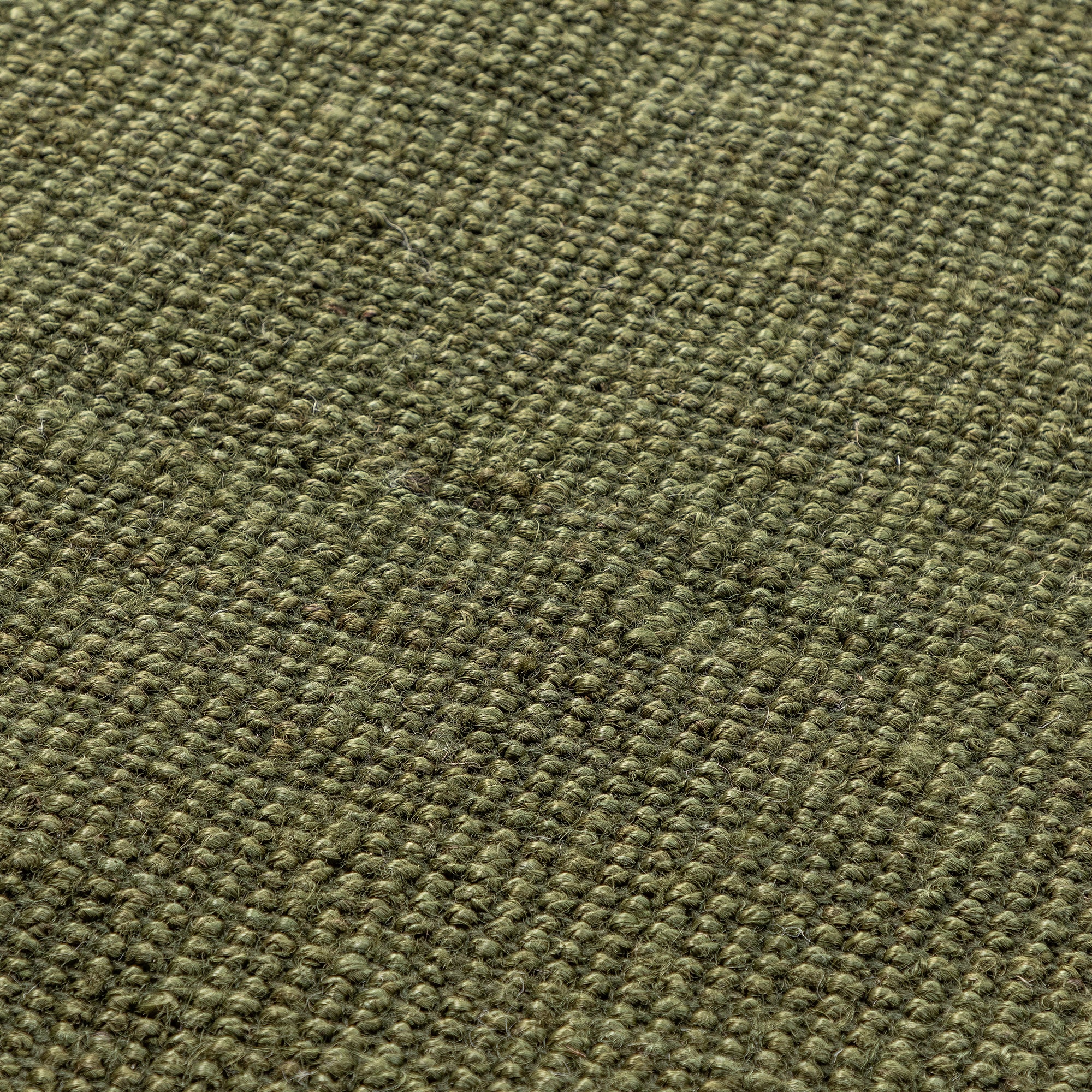 Tapis en Jute Bouclé JAIPUR Vert – STUDIO DECO