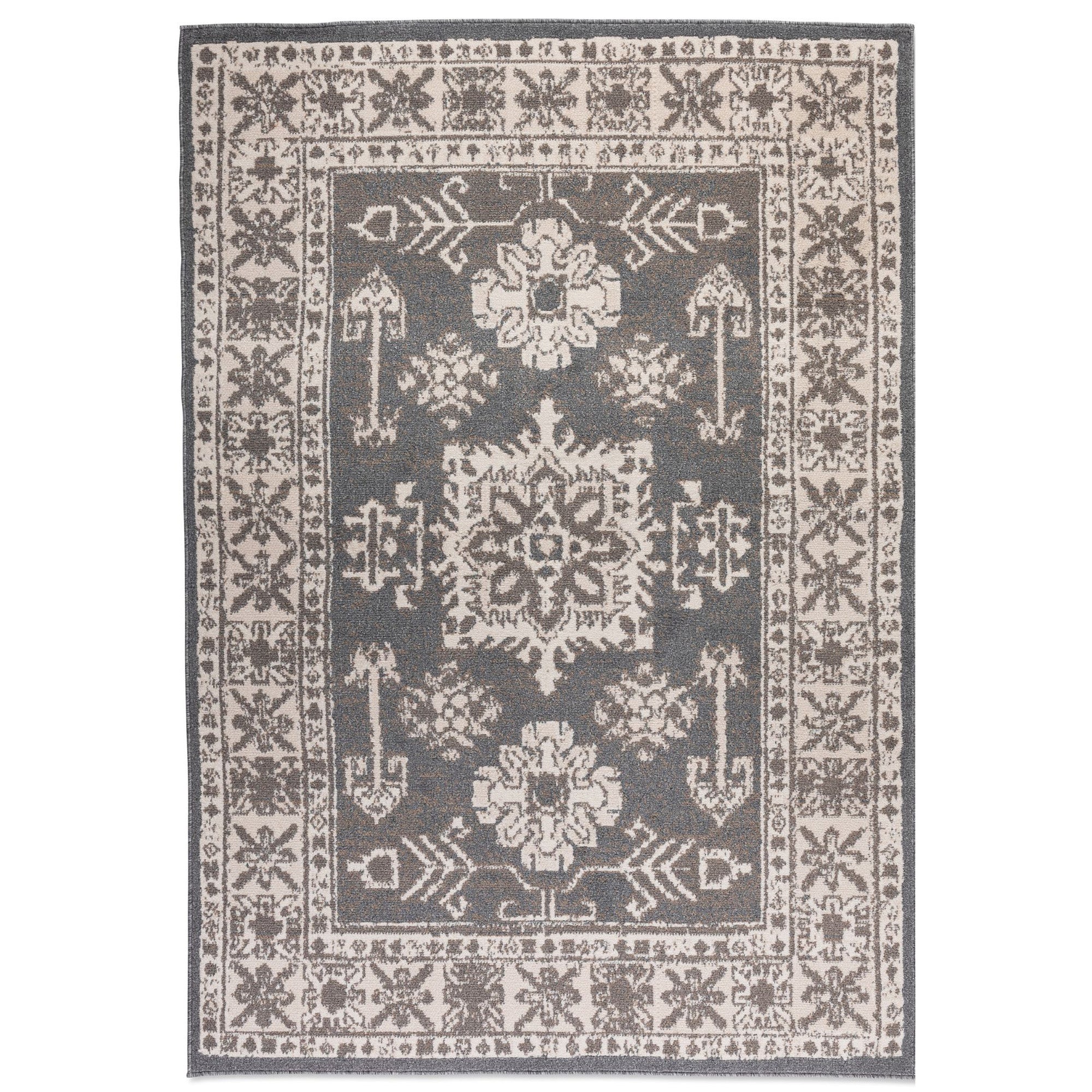 Tapis Berbère Vintage SAMIA Gris – STUDIO DECO