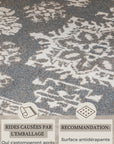 Tapis Berbère Vintage SAMIA Gris – STUDIO DECO
