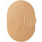 Tapis Ovale en Jute MAHAL Beige – STUDIO DECO