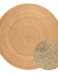 Tapis Rond en Jute MAHAL - Beige – STUDIO DECO