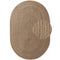 Tapis Ovale en Jute MAHAL Marron – STUDIO DECO