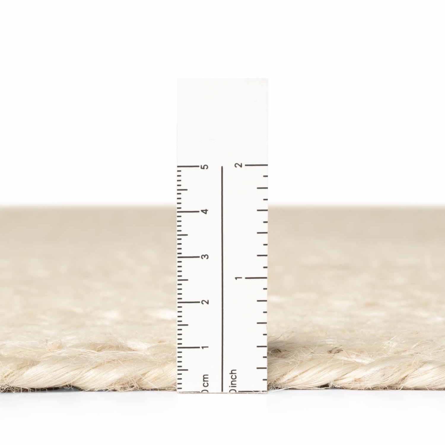 Tapis Ovale en Jute MAHAL Ivoire – STUDIO DECO