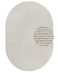Tapis Oval en laine tissé à la main Crème - Villeroy & Boch – STUDIO DECO