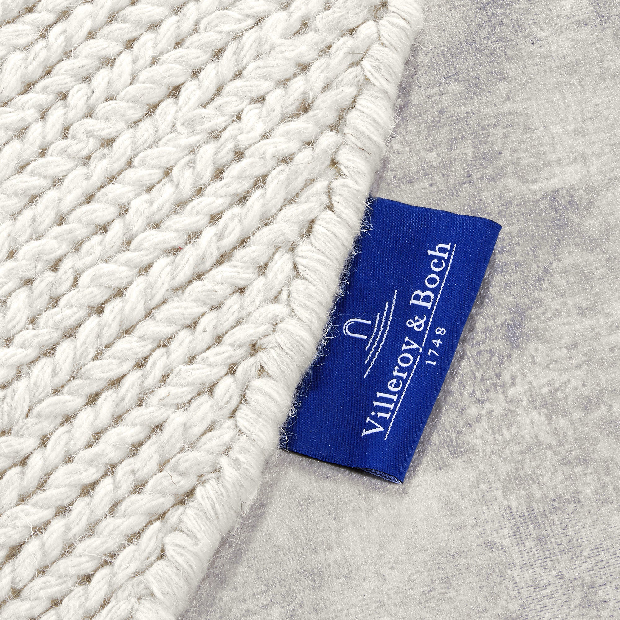 Tapis Rond en laine tissé à la main Crème - Villeroy & Boch – STUDIO DECO