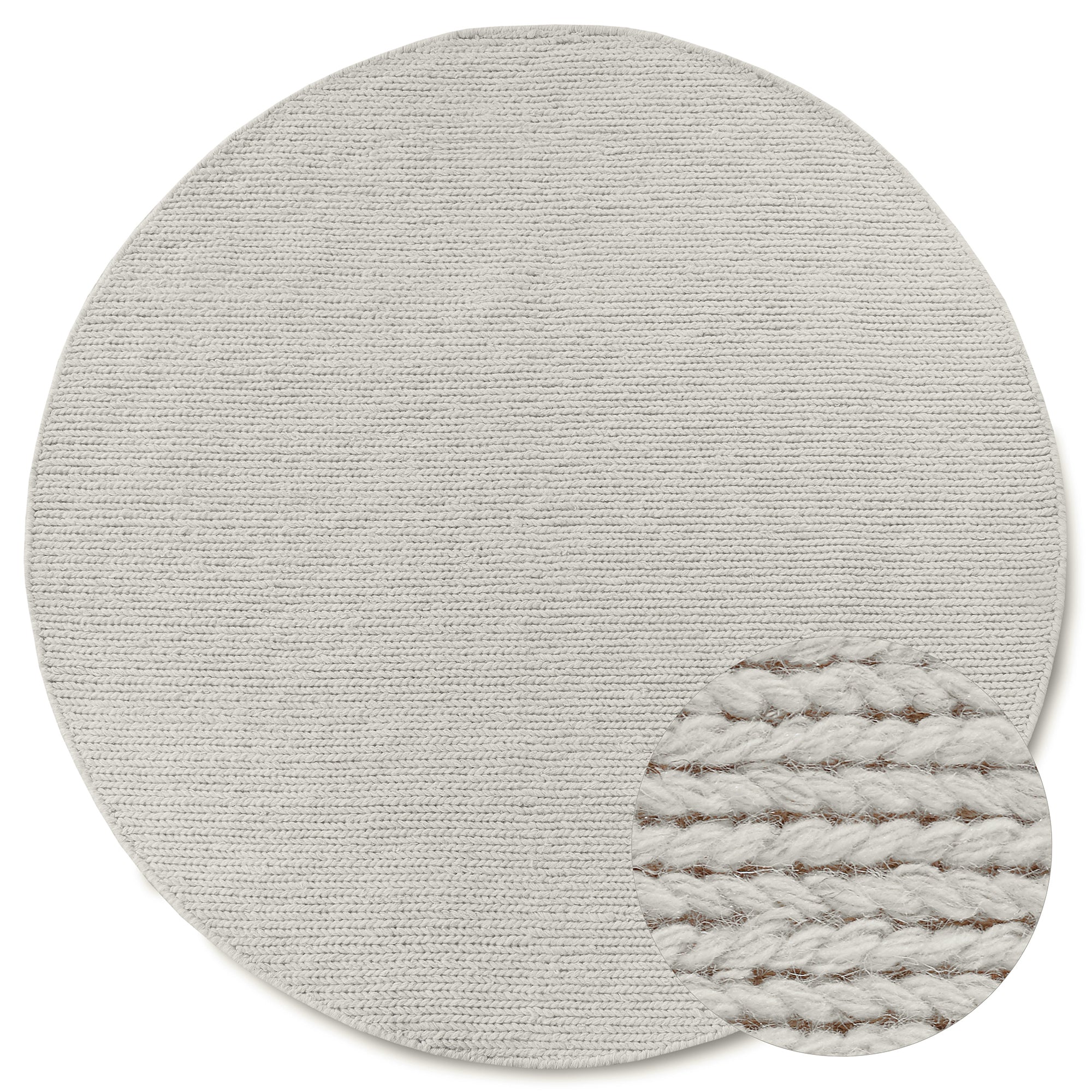 Tapis Rond en laine tissé à la main Crème - Villeroy & Boch – STUDIO DECO