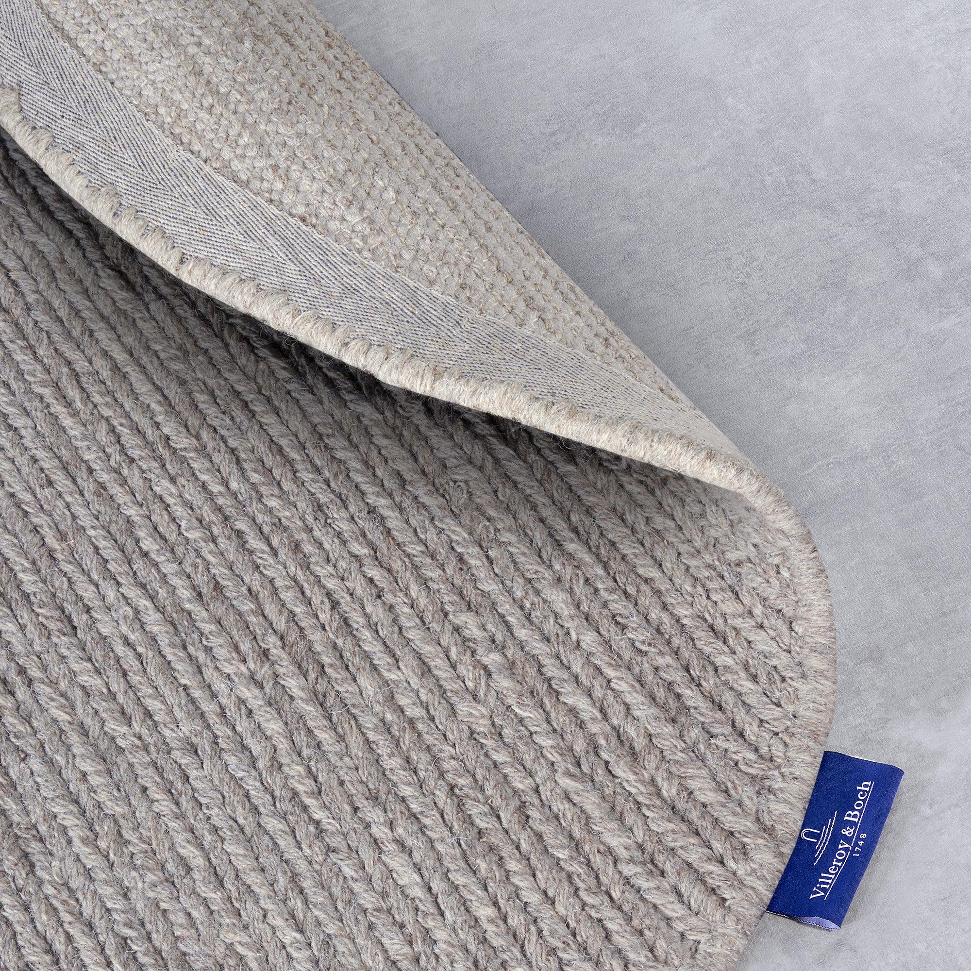 Tapis Rond en laine tissé à la main Beige - Villeroy & Boch – STUDIO DECO