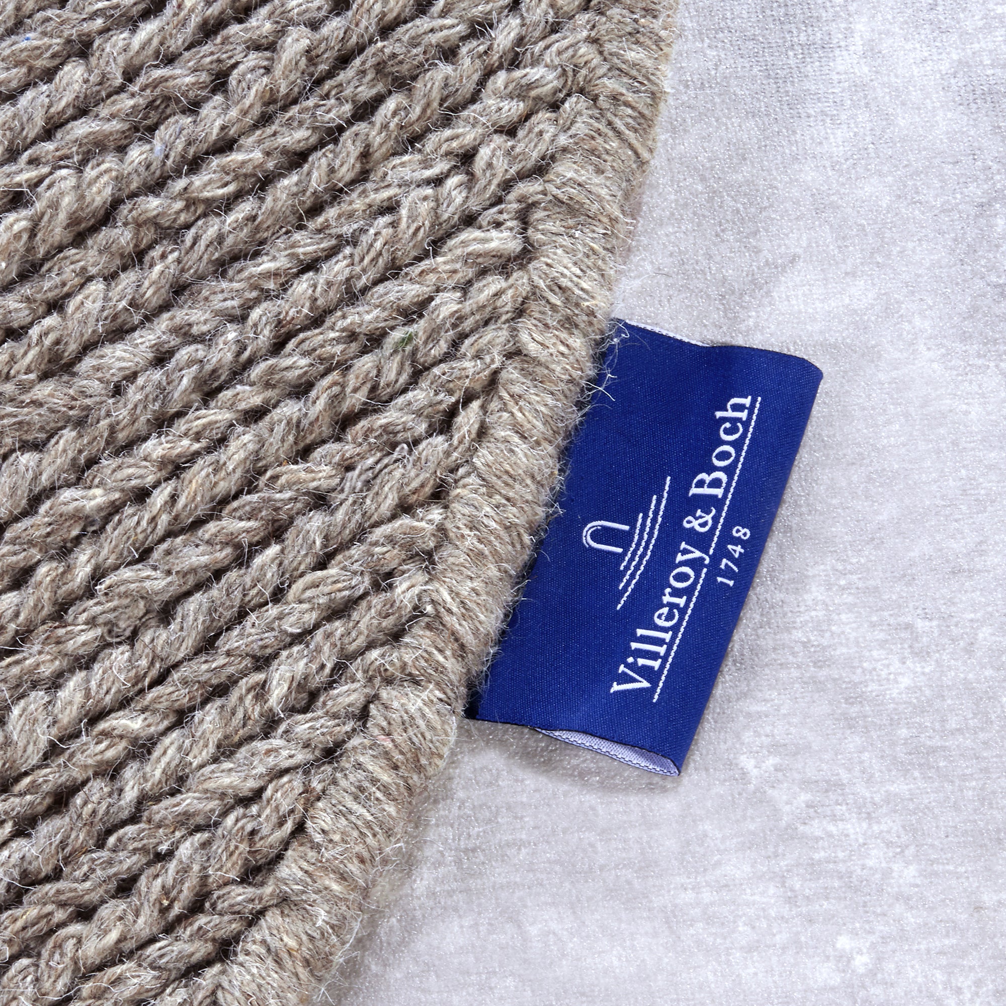 Tapis Rond en laine tissé à la main Beige - Villeroy & Boch – STUDIO DECO