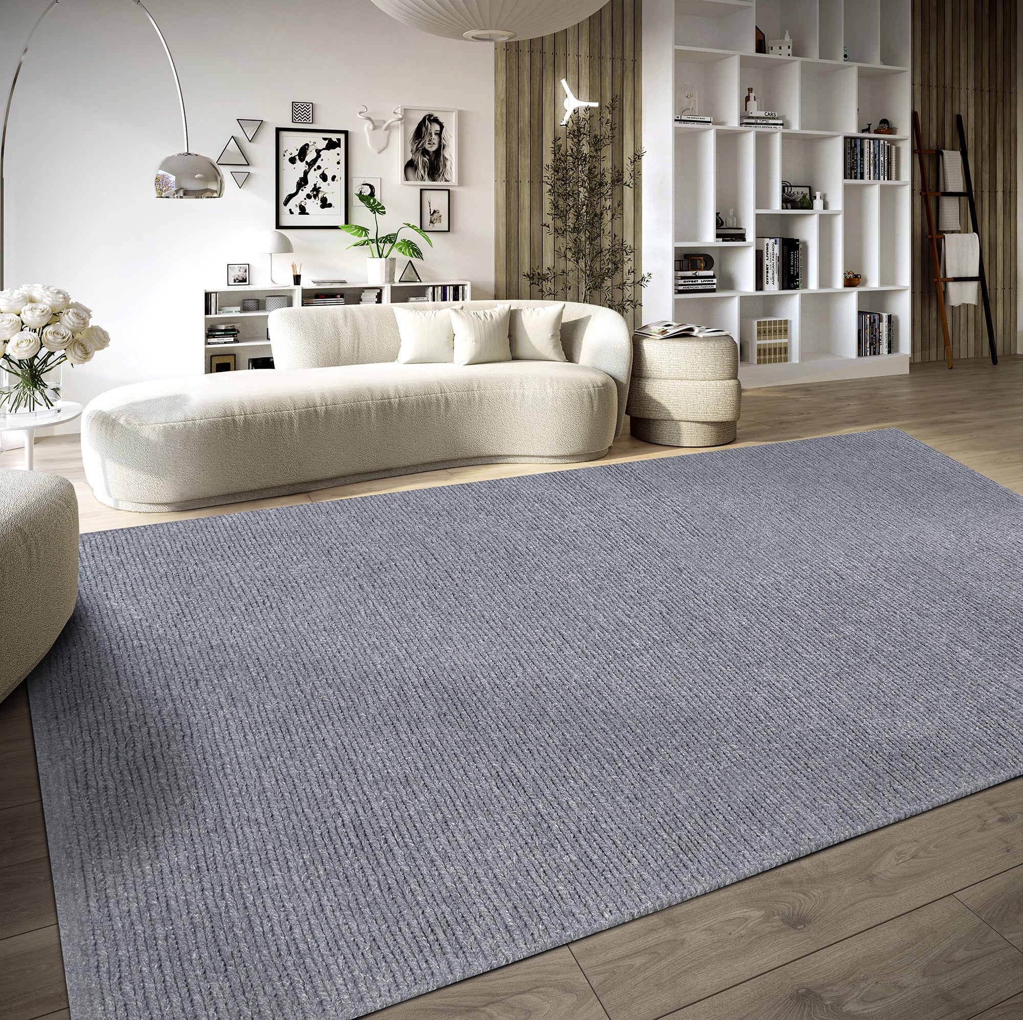 Tapis en laine tissé à la main Gris - Villeroy & Boch – STUDIO DECO