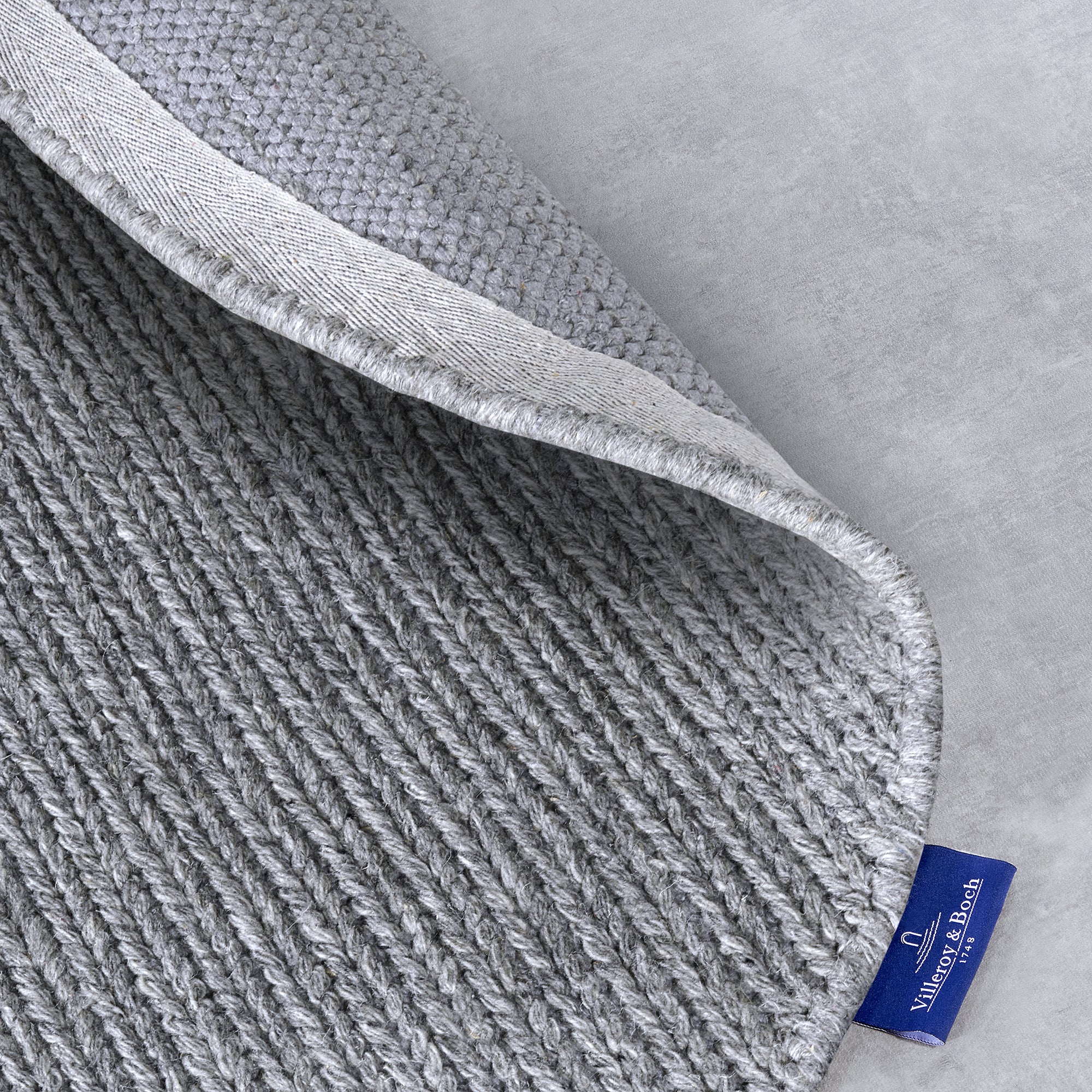 Tapis Oval en laine tissé à la main Gris - Villeroy & Boch – STUDIO DECO