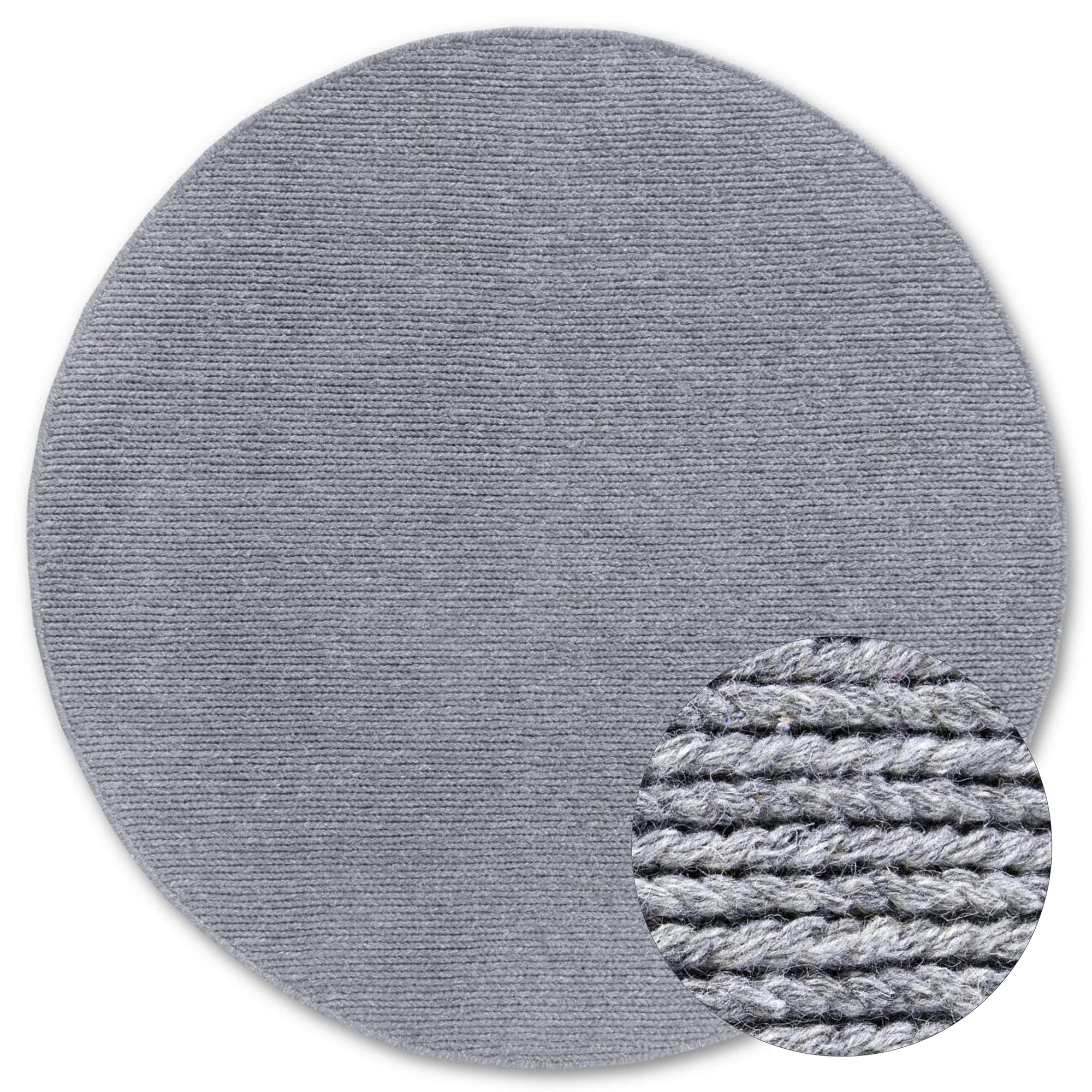 Tapis Rond en laine tissé à la main Gris - Villeroy & Boch – STUDIO DECO