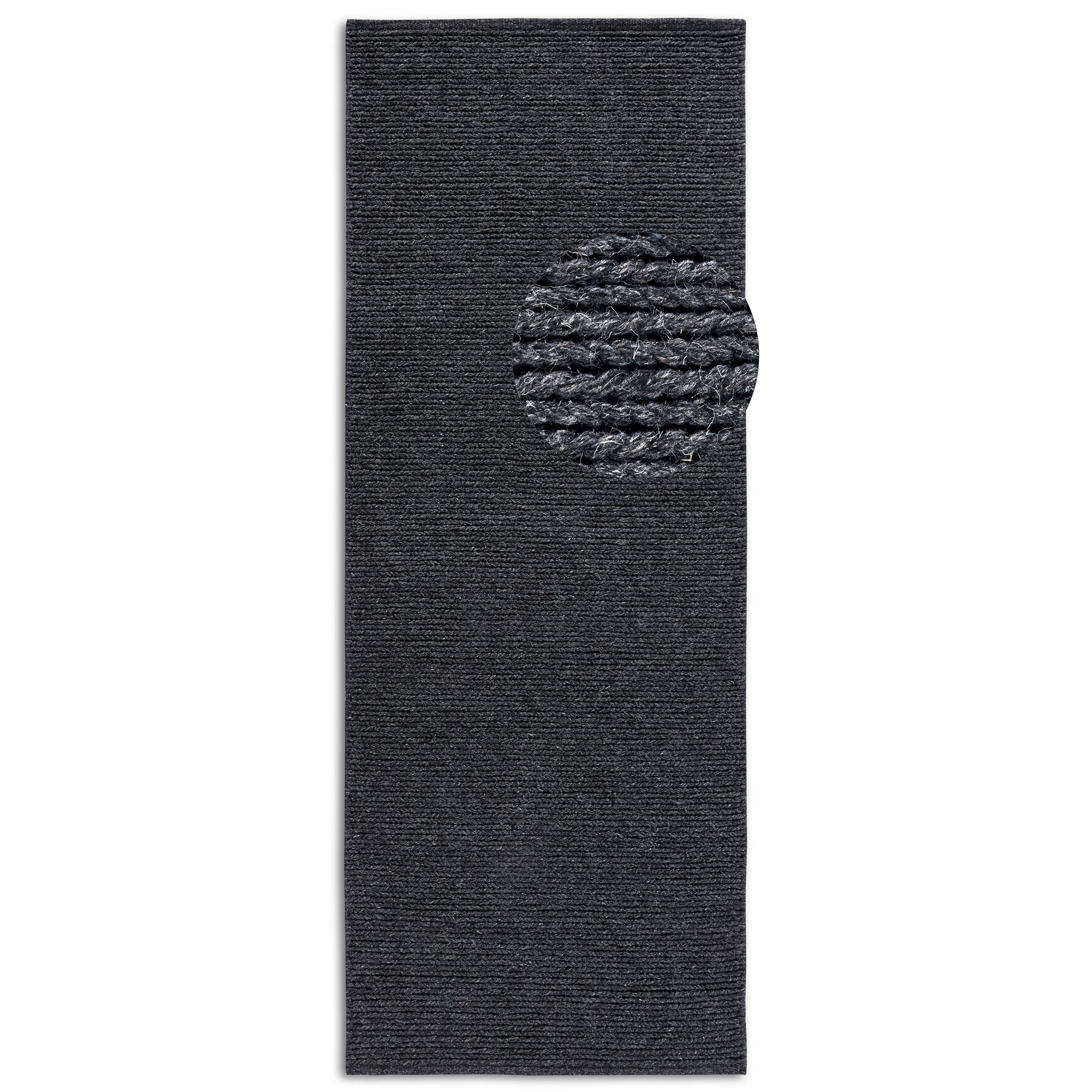 Tapis couloir en laine tissé à la main Anthracite - Villeroy & Boch – STUDIO DECO
