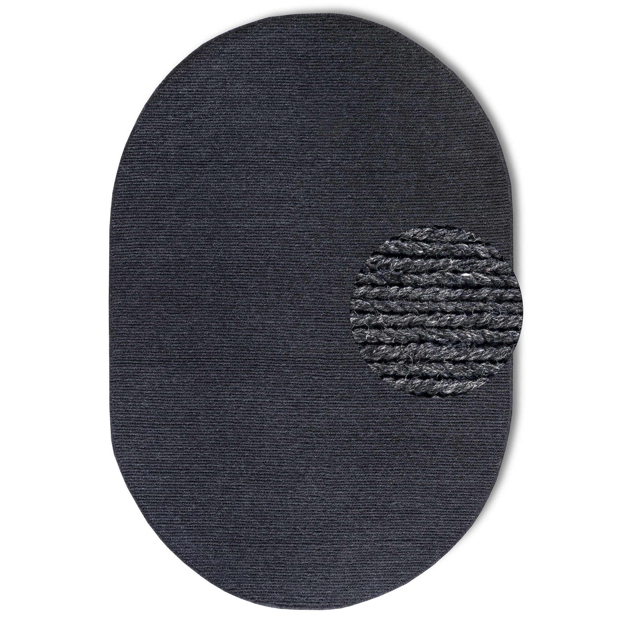 Tapis Oval en laine tissé à la main Anthracite - Villeroy & Boch – STUDIO DECO