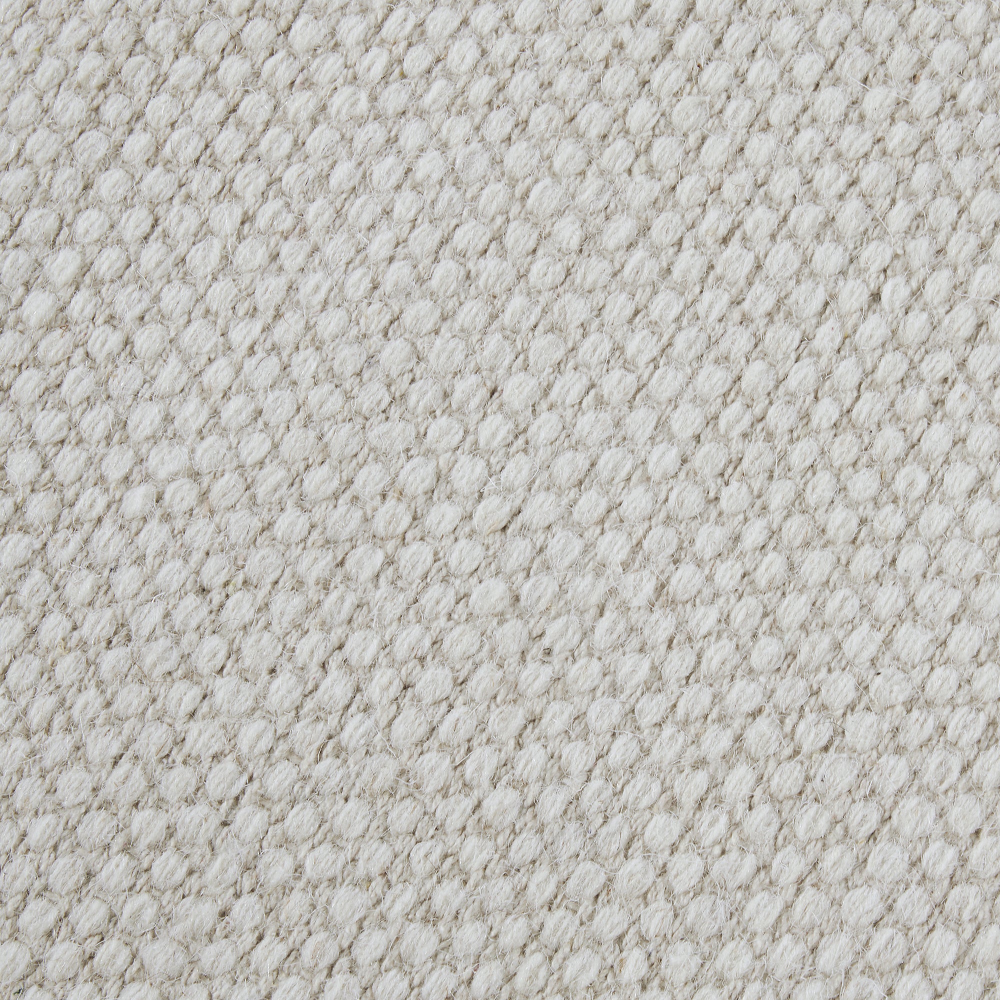 Tapis uni en Laine Blanc Naturel - ELLE Decoration – STUDIO DECO