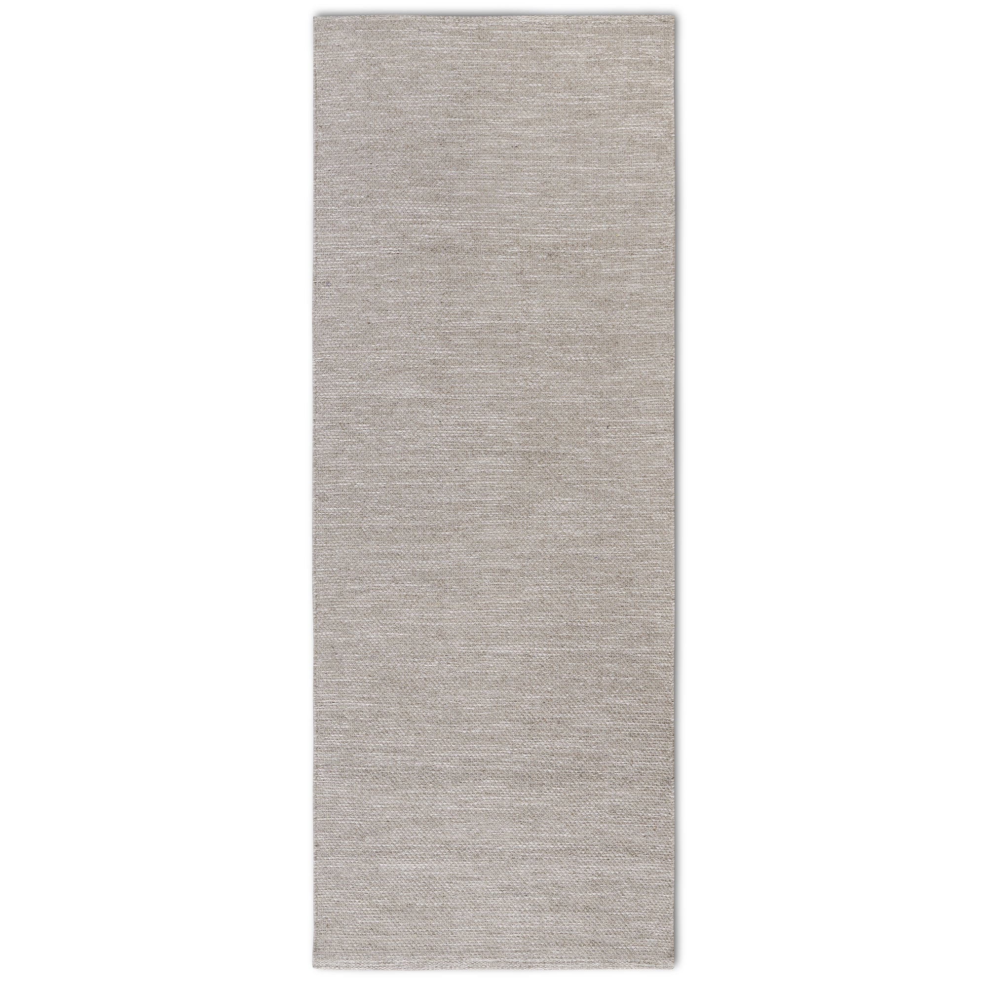 Tapis de couloir uni en Laine Lin Naturel - ELLE Decoration – STUDIO DECO
