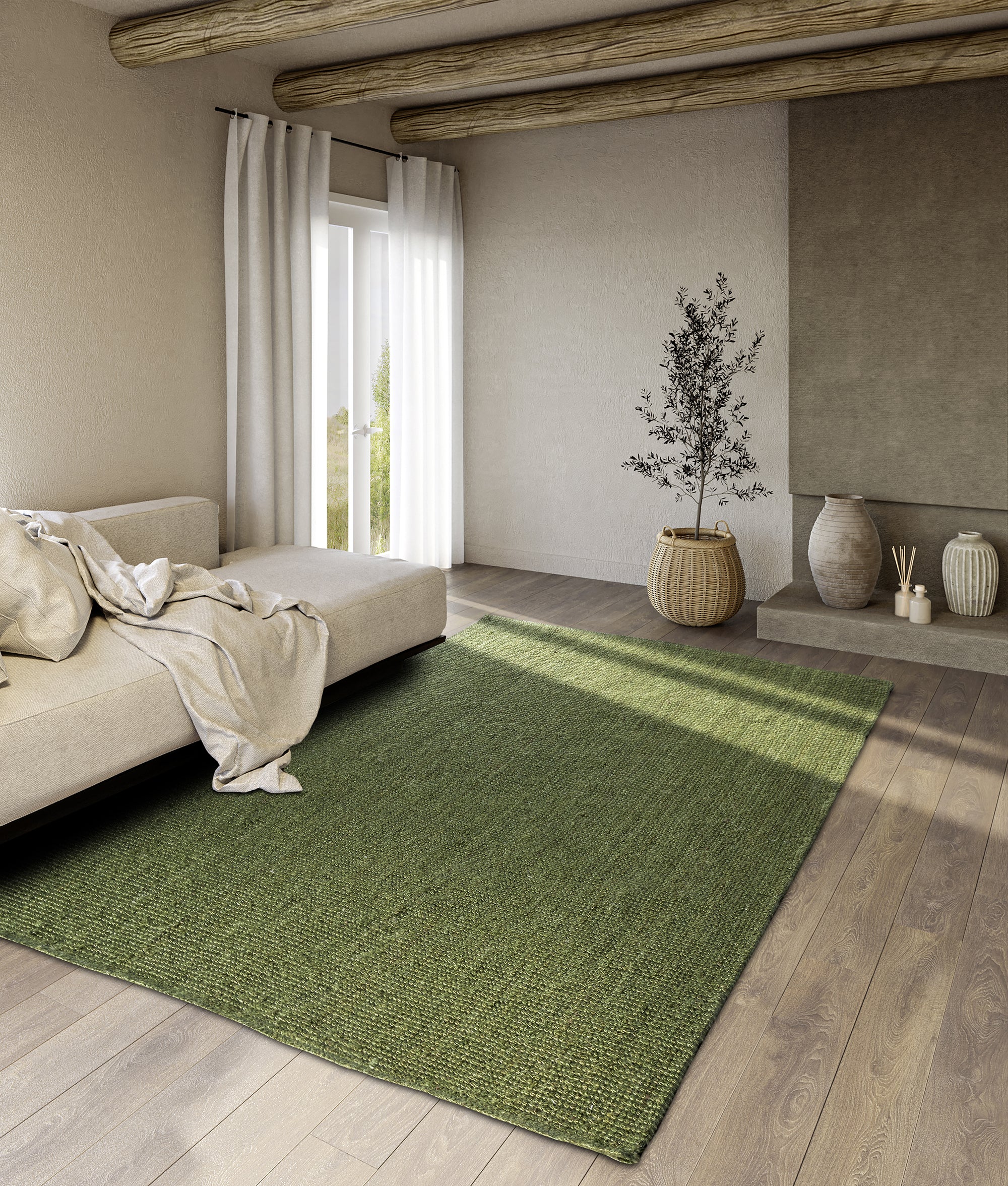 Tapis en Jute Vert Jungle - Villeroy & Boch – STUDIO DECO