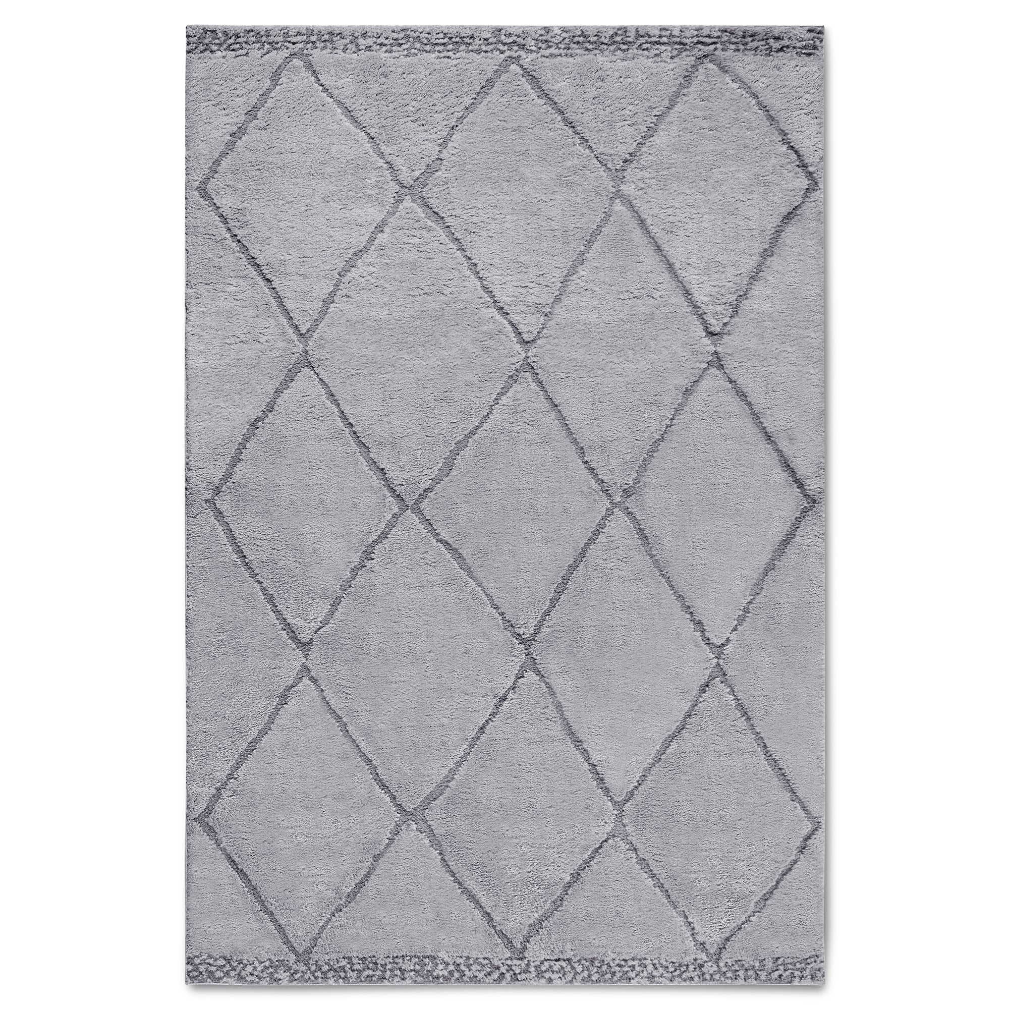Tapis à poils longs Perrotin Gris - ELLE Decoration – STUDIO DECO