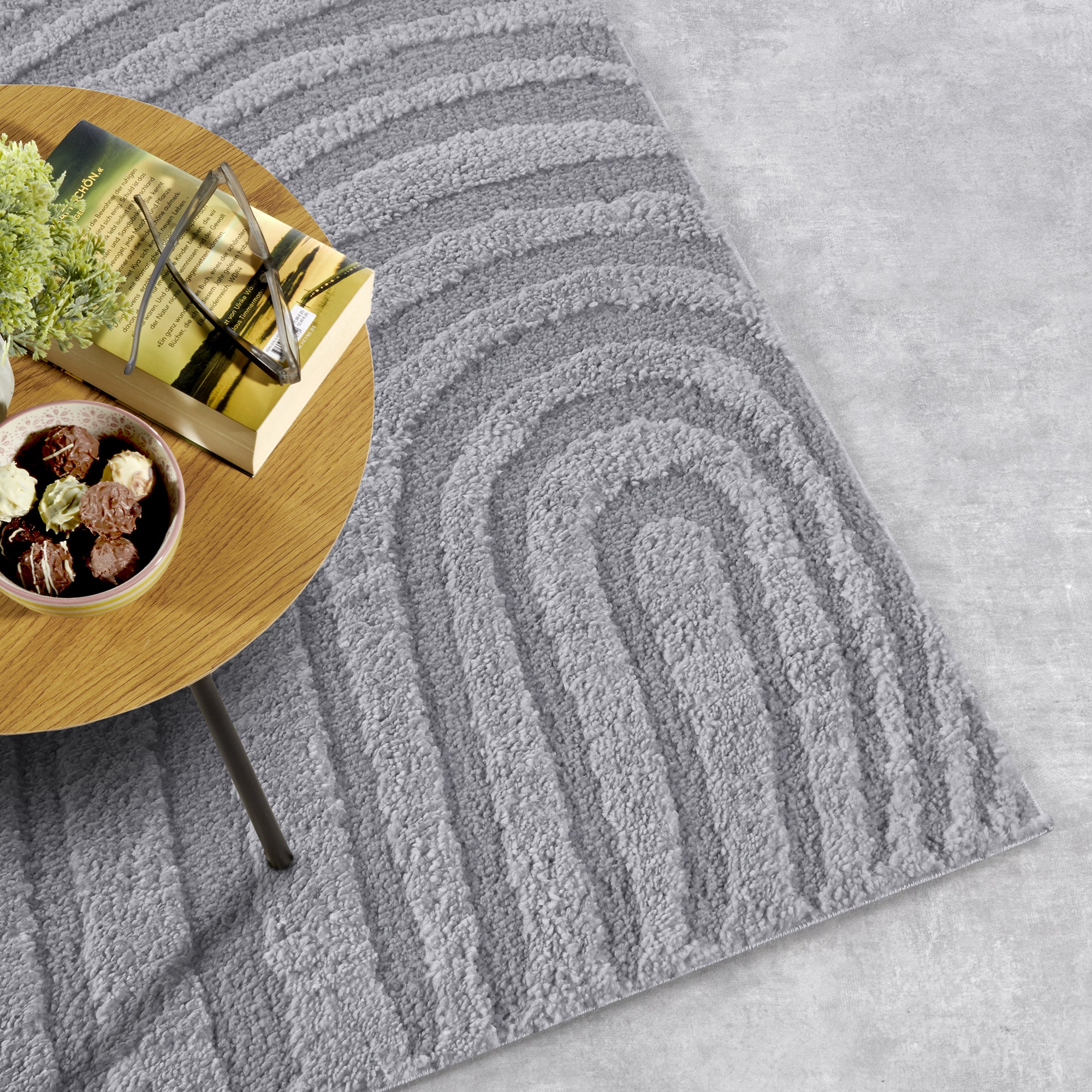 Tapis à poils longs Pigment Gris - ELLE Decoration – STUDIO DECO