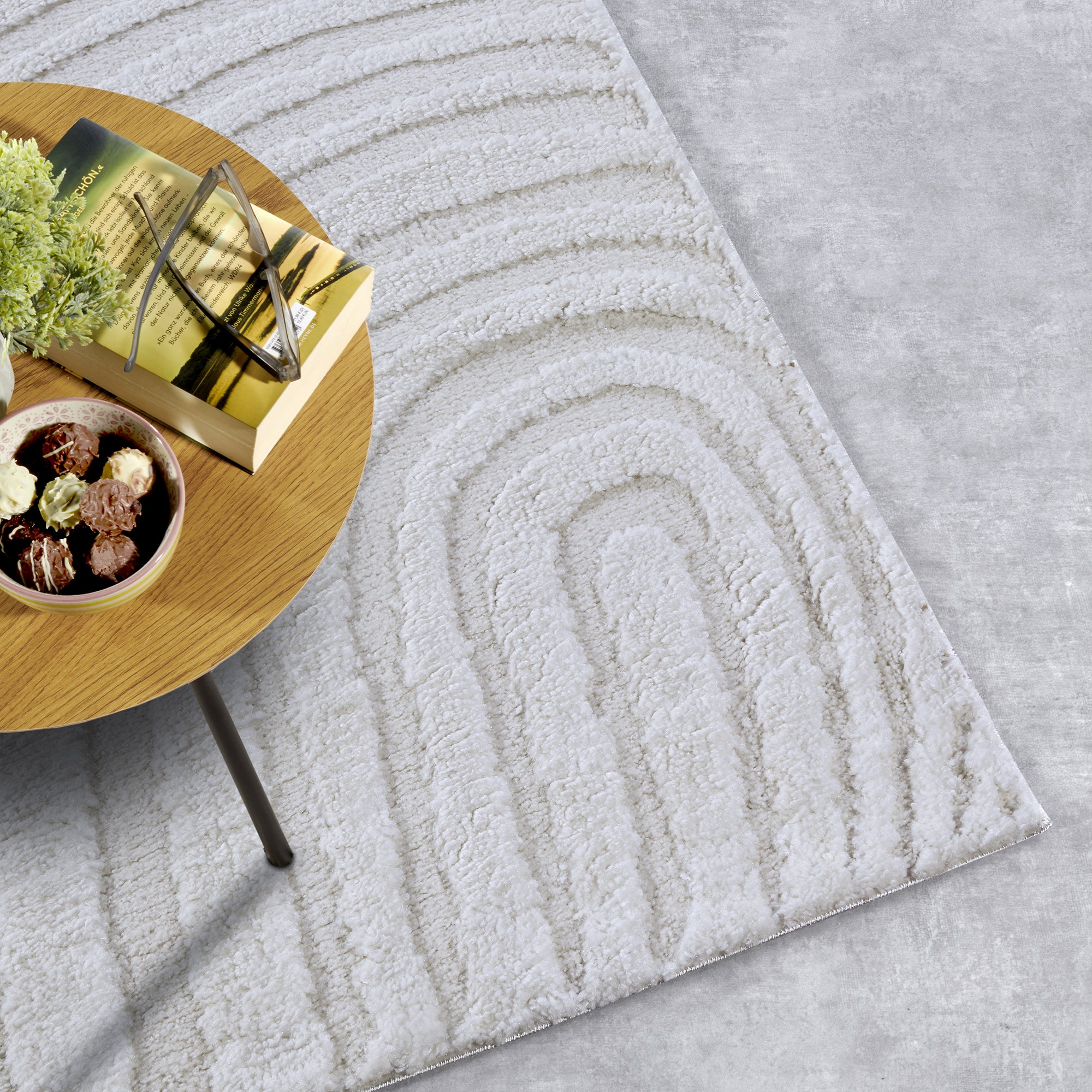 Tapis à poils longs Pigment Crème - ELLE Decoration – STUDIO DECO