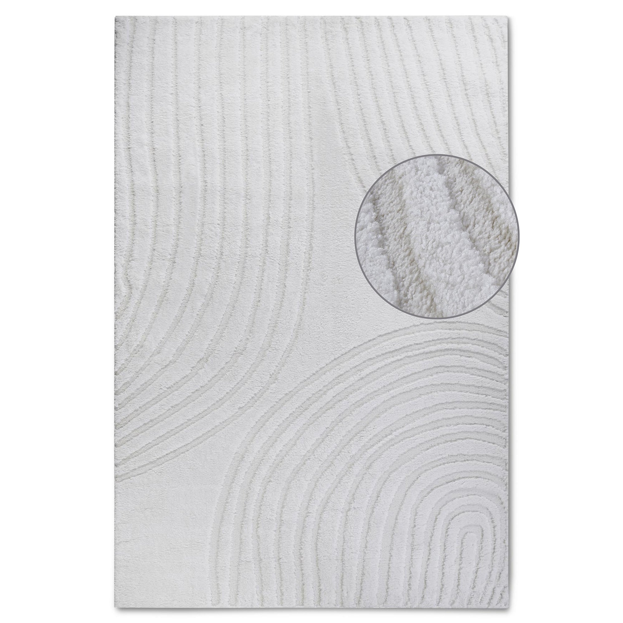 Tapis à poils longs Pigment Crème - ELLE Decoration – STUDIO DECO