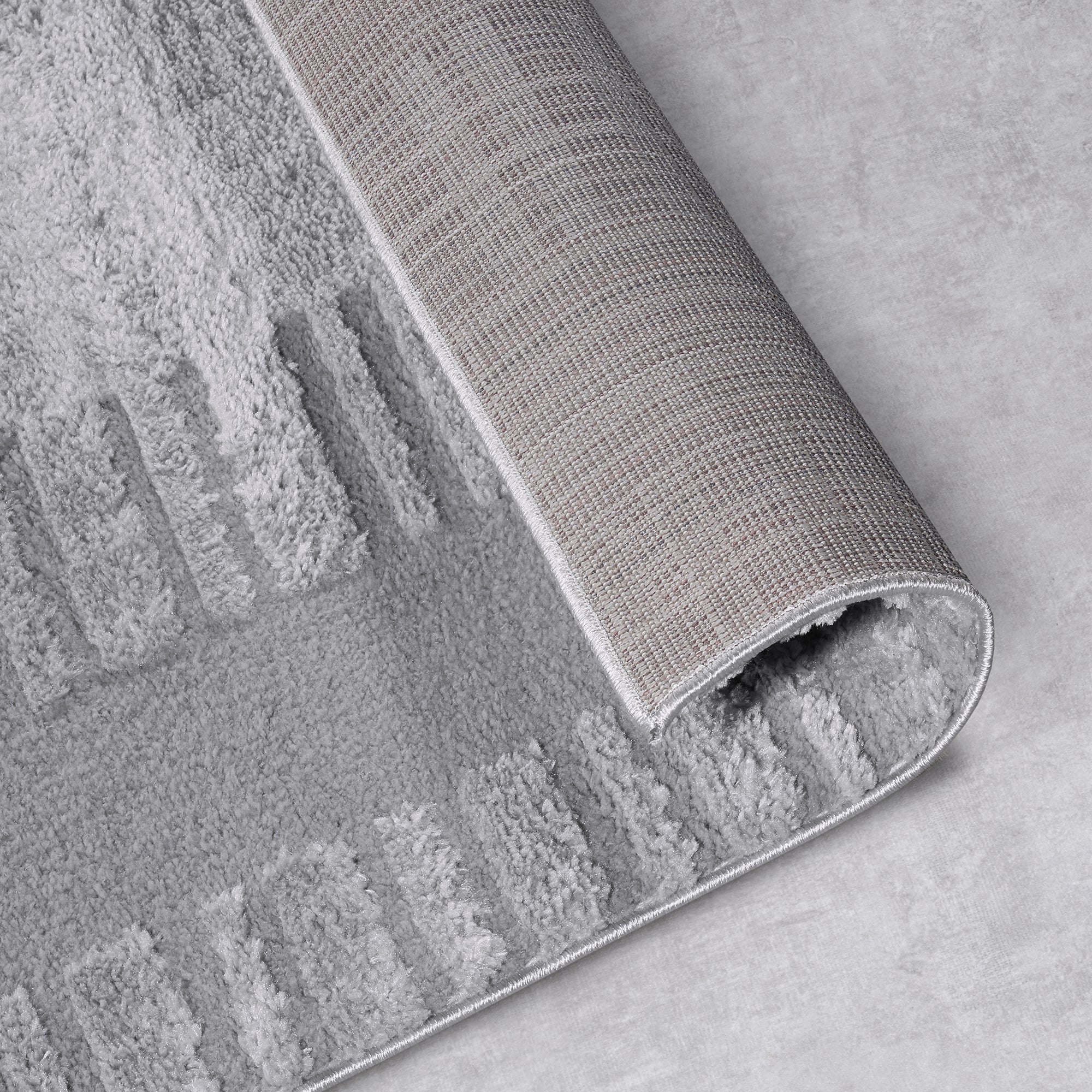 Tapis à poils longs Bartoux Gris - ELLE Decoration – STUDIO DECO