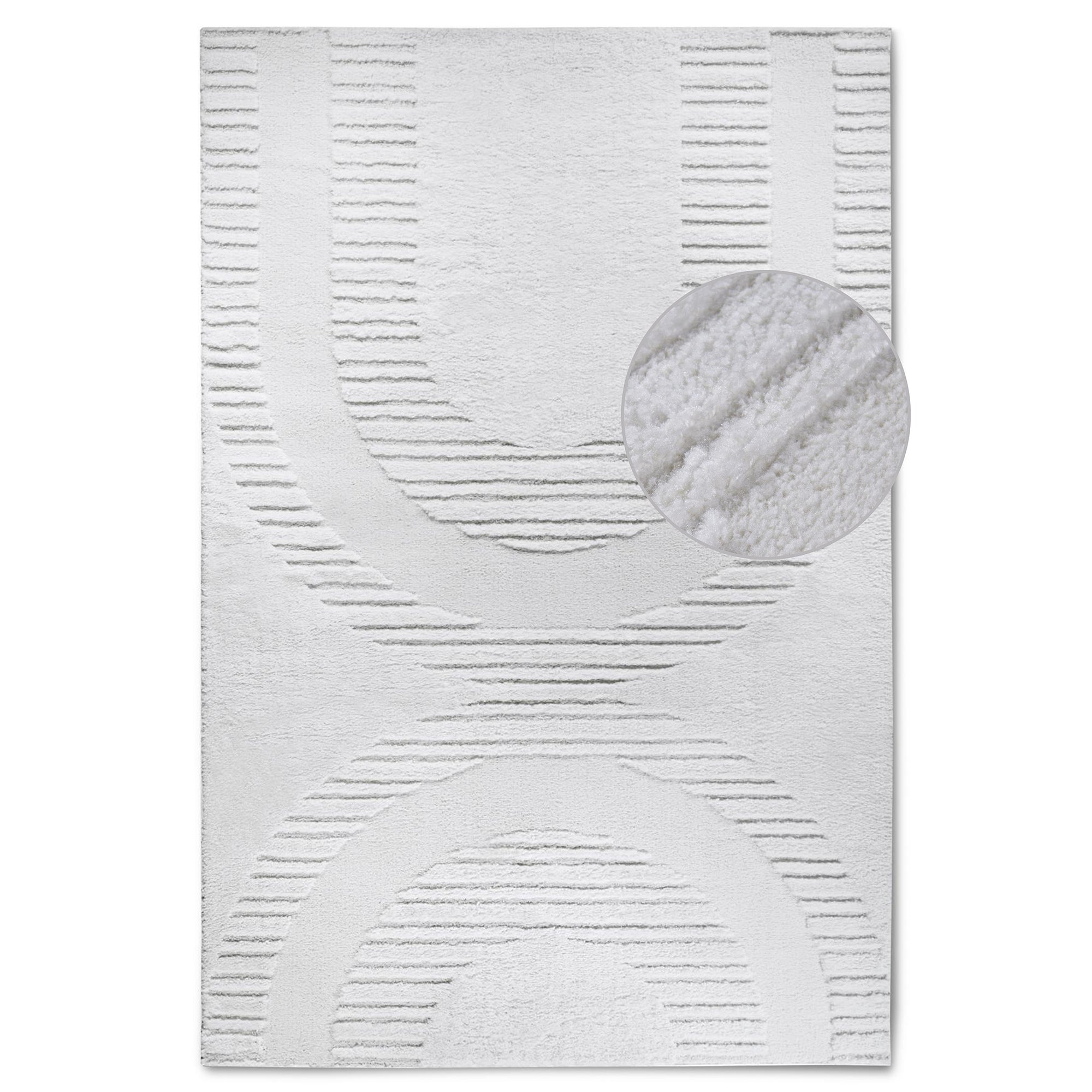 Tapis à poils longs Bartoux Crème - ELLE Decoration – STUDIO DECO