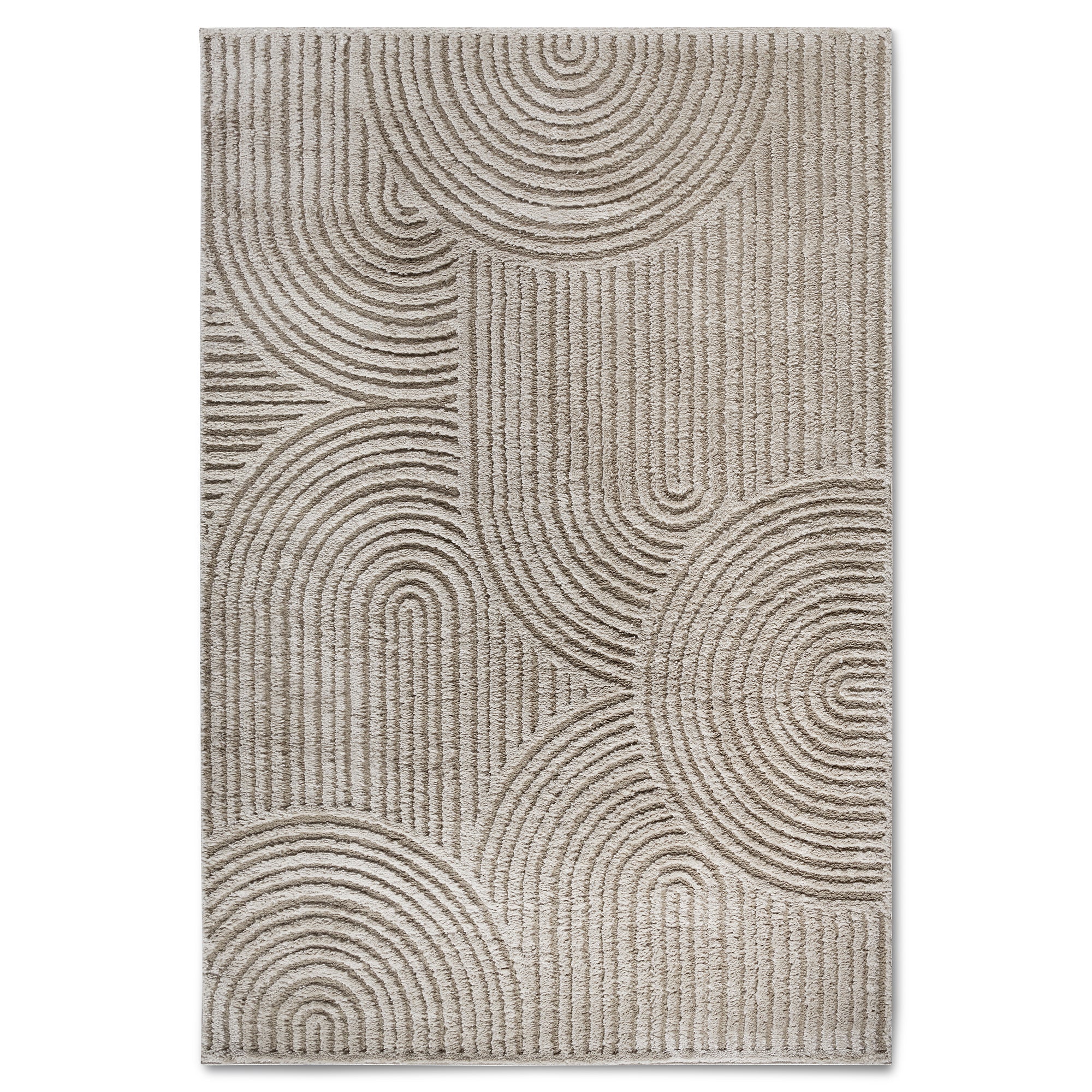 Tapis à poils longs Chappe Beige - ELLE Decoration – STUDIO DECO