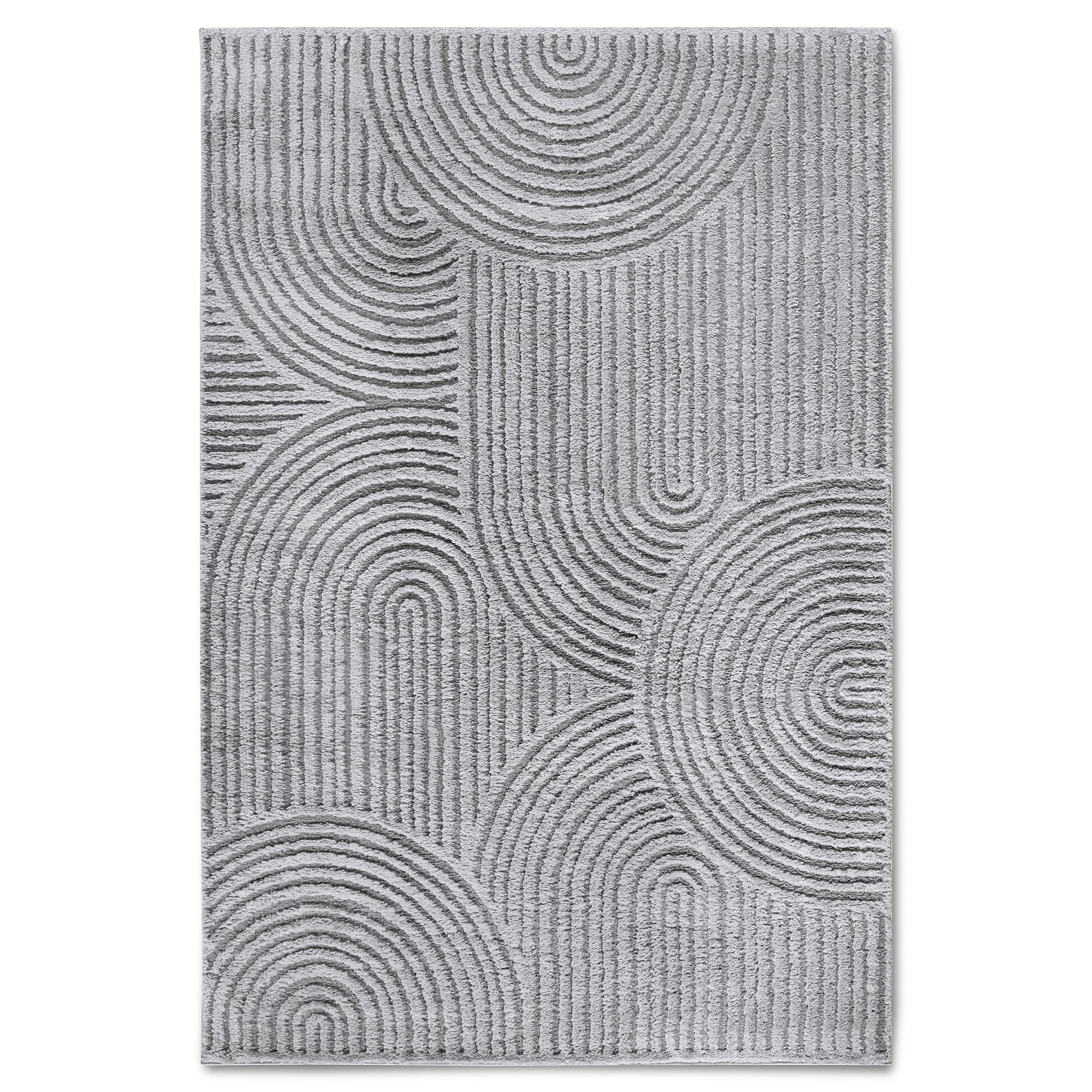 Tapis à poils longs Chappe Gris - ELLE Decoration – STUDIO DECO