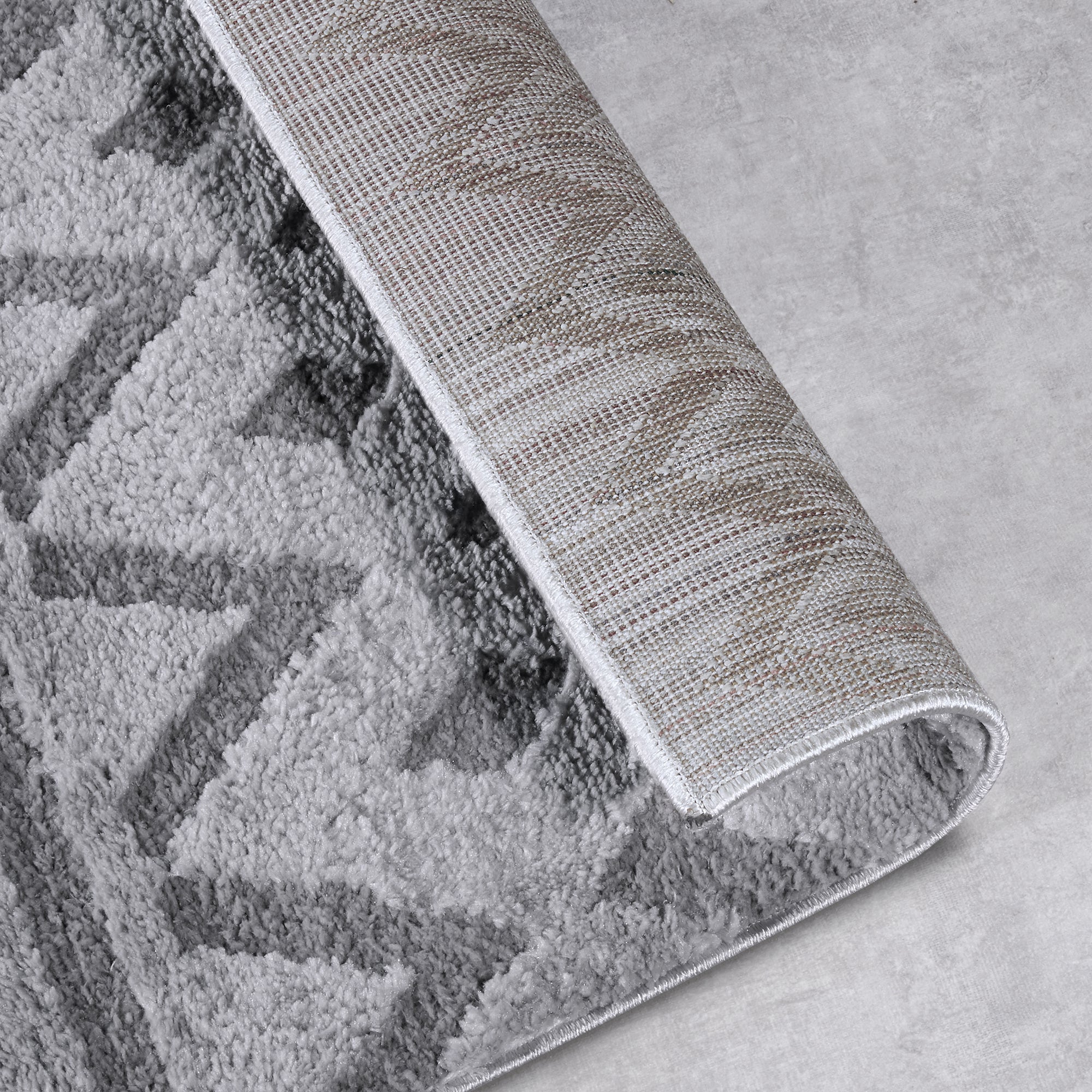 Tapis à poils longs Itinerance Gris - ELLE Decoration – STUDIO DECO