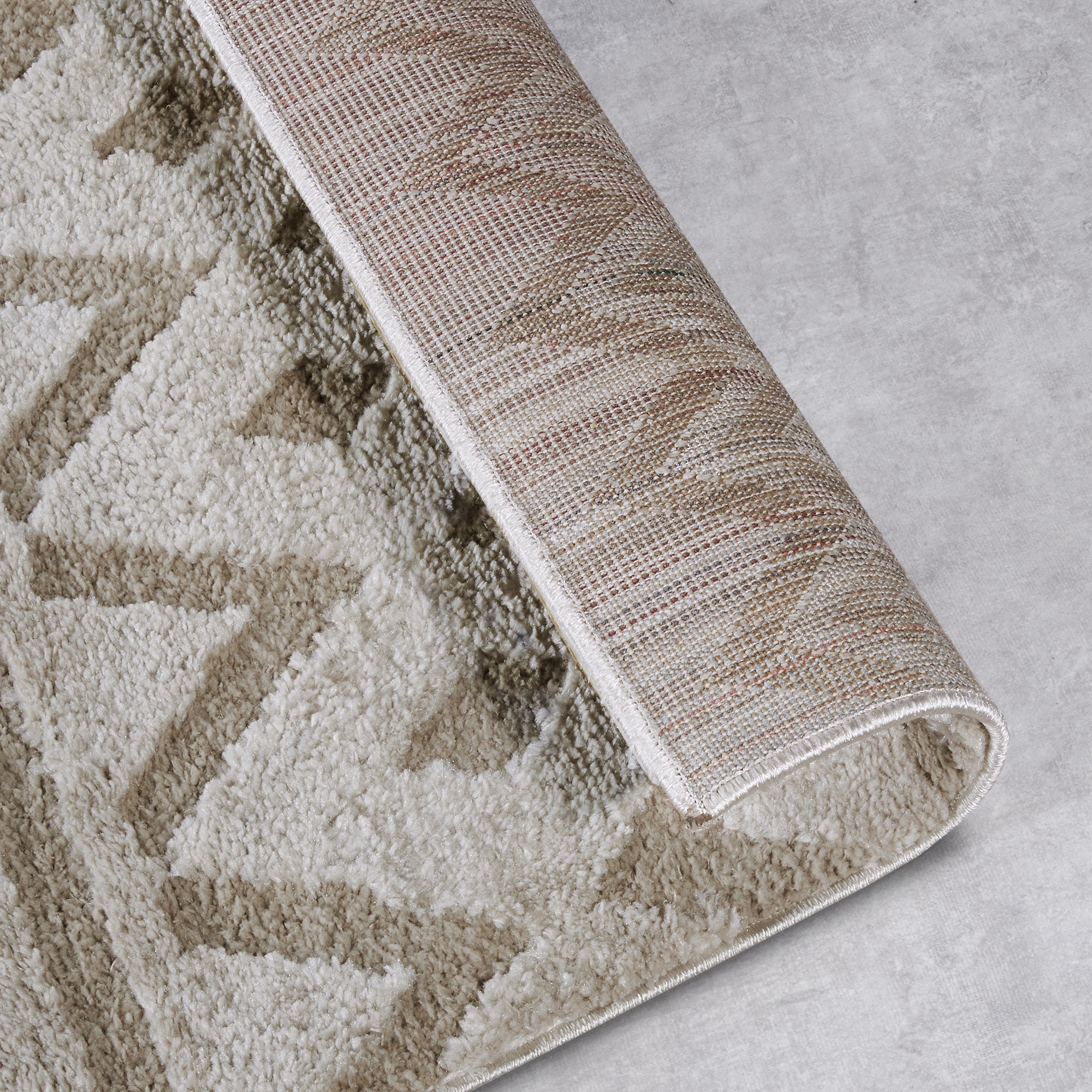 Tapis à poils longs Itinerance Beige - ELLE Decoration – STUDIO DECO