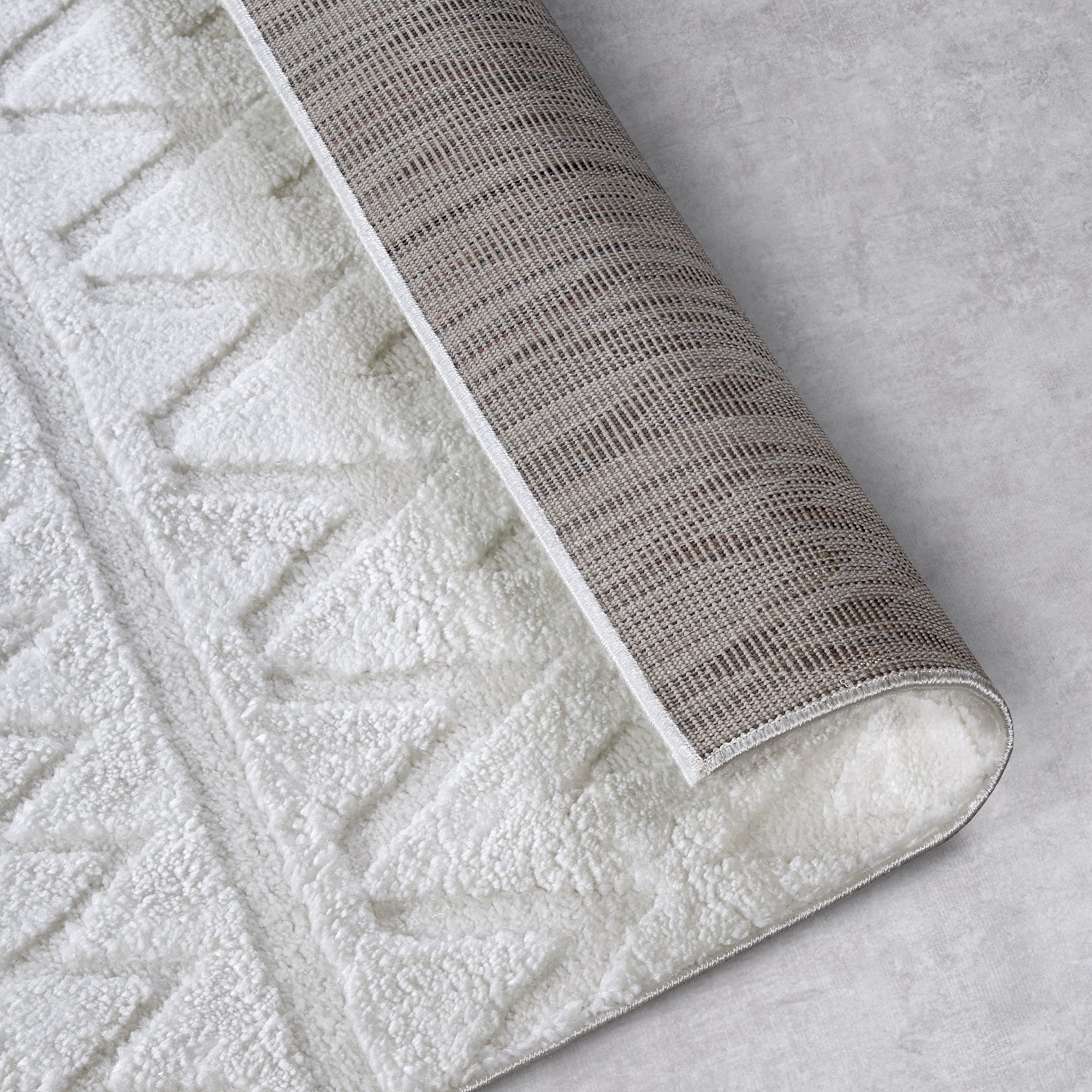 Tapis à poils longs Itinerance Crème - ELLE Decoration – STUDIO DECO