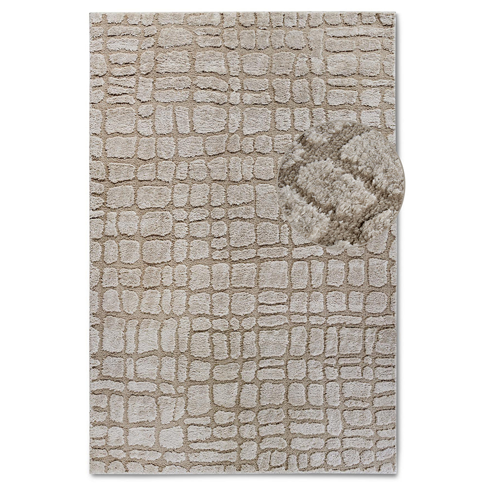 Tapis à poils longs Artistic Beige - ELLE Decoration – STUDIO DECO