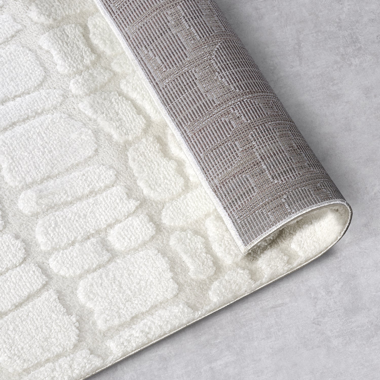 Tapis à poils longs Artistic Crème - ELLE Decoration – STUDIO DECO