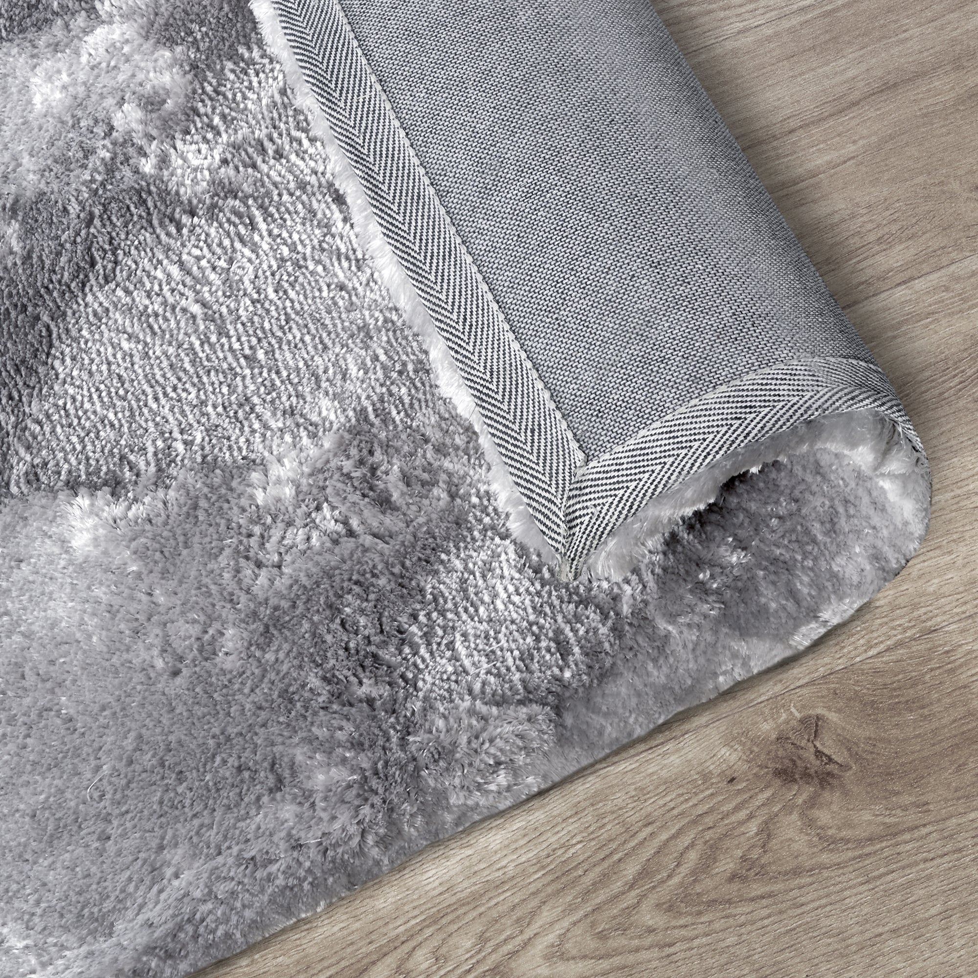 Tapis Moelleux à Poils Longs Gris - ELLE Decoration – STUDIO DECO