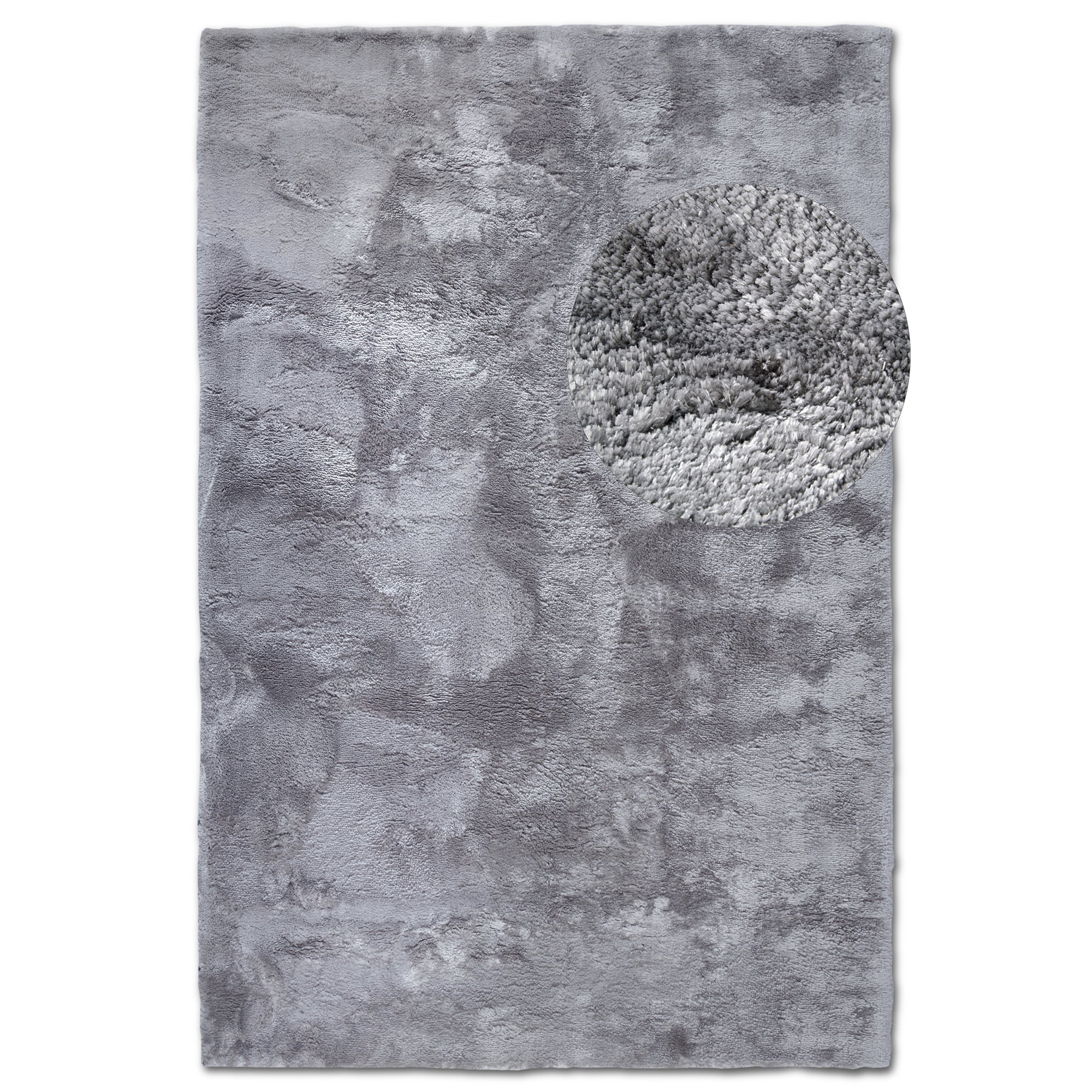 Tapis Moelleux à Poils Longs Gris - ELLE Decoration – STUDIO DECO