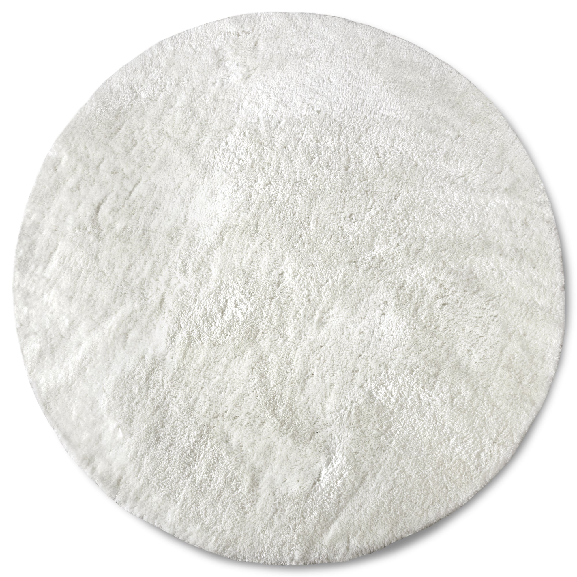 Tapis Rond poils longs 38mm OLA Ivoire – STUDIO DECO