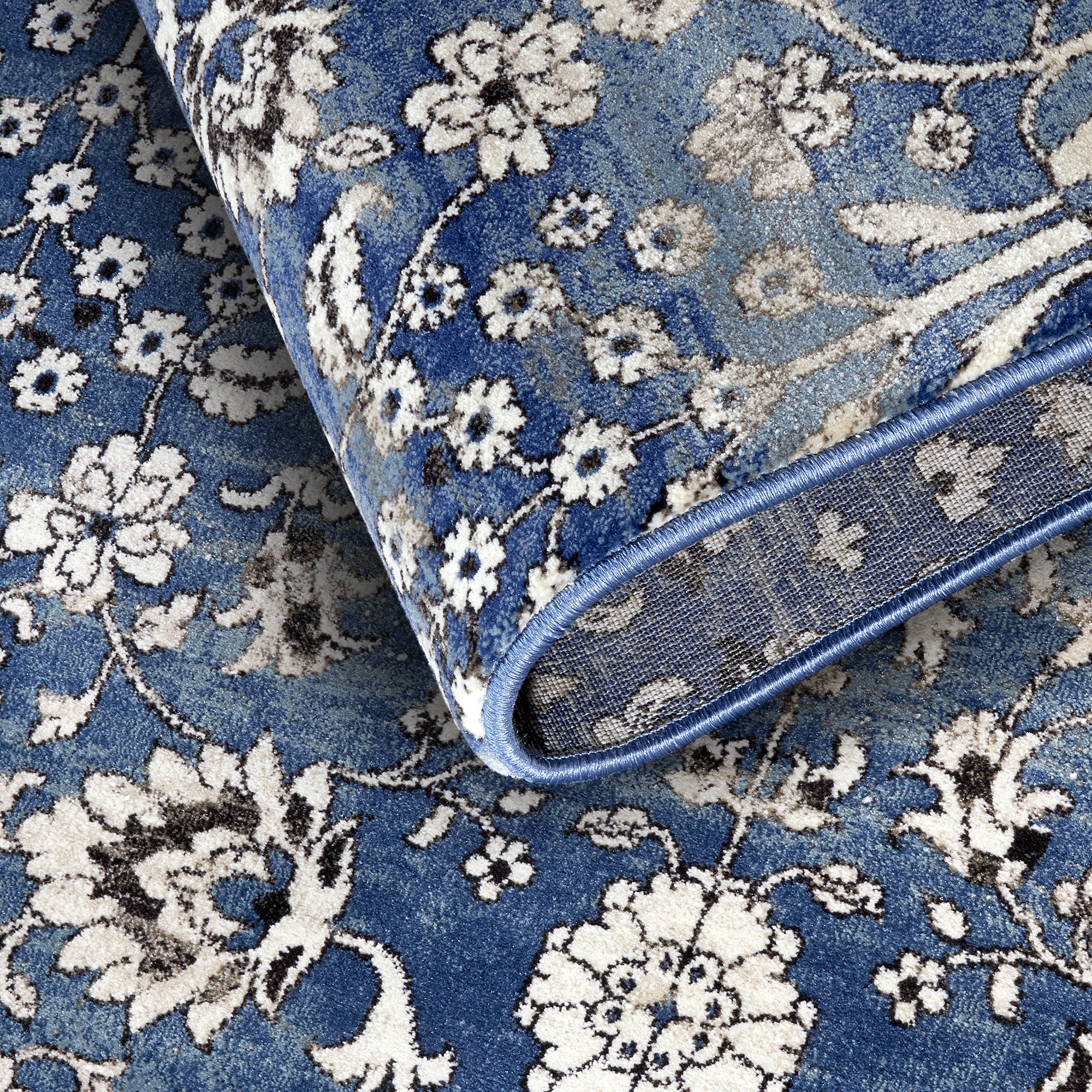 Tapis Vintage ERNEST Bleu - Villeroy &amp; Boch – STUDIO DECO