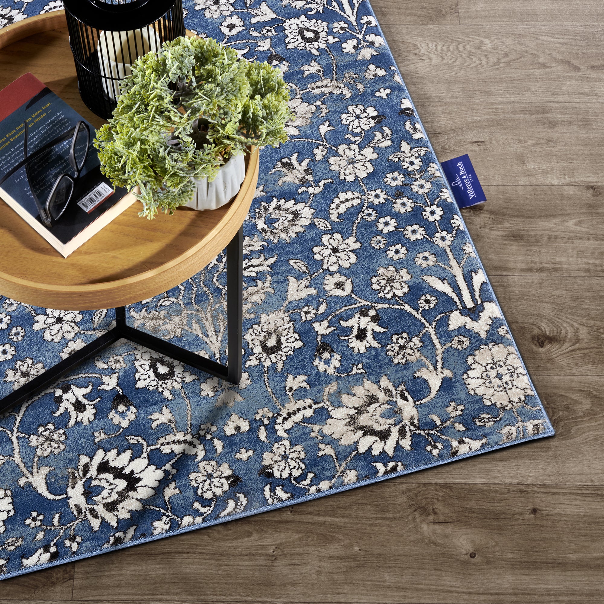Tapis Vintage ERNEST Bleu - Villeroy & Boch – STUDIO DECO