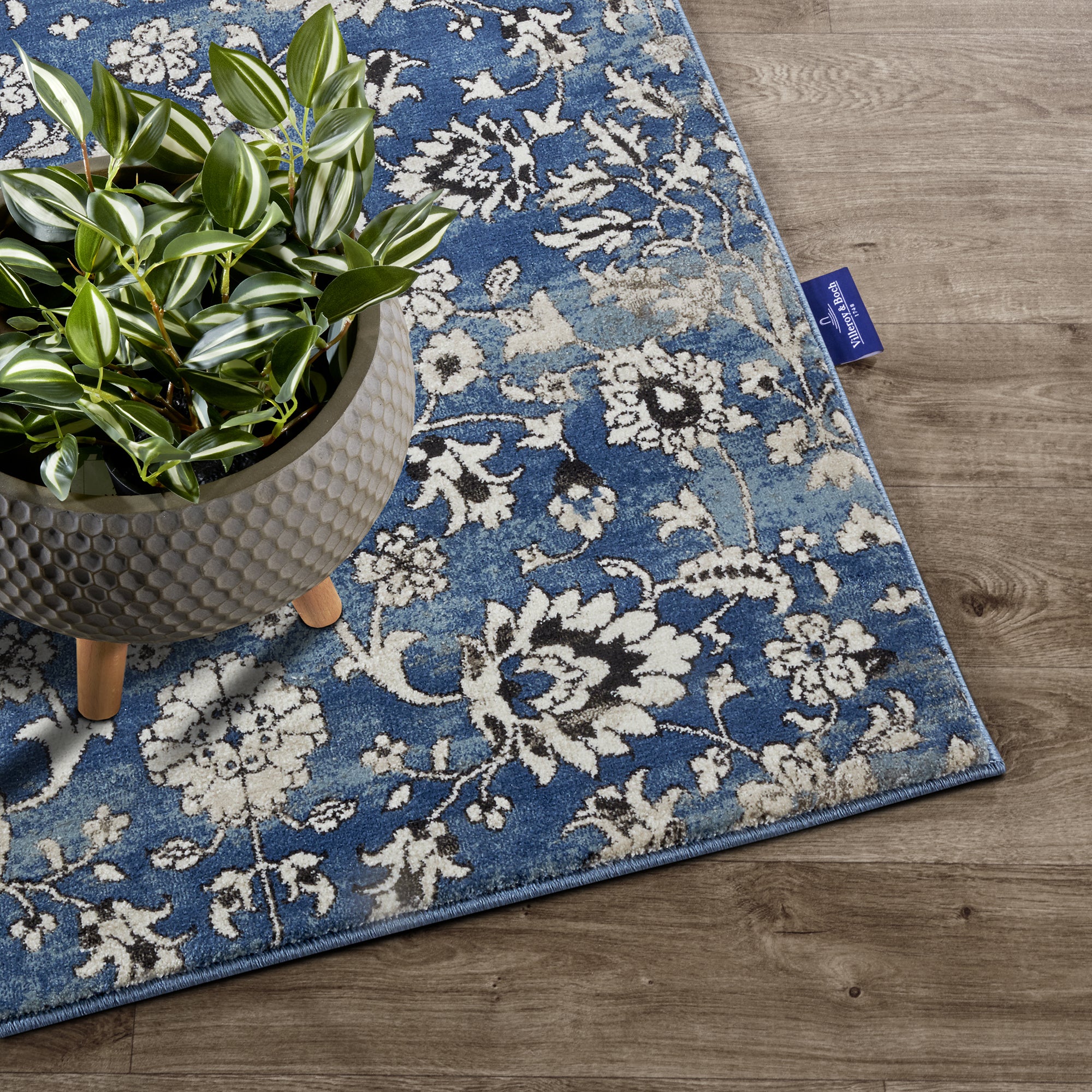 Tapis Vintage ERNEST Bleu - Villeroy & Boch – STUDIO DECO