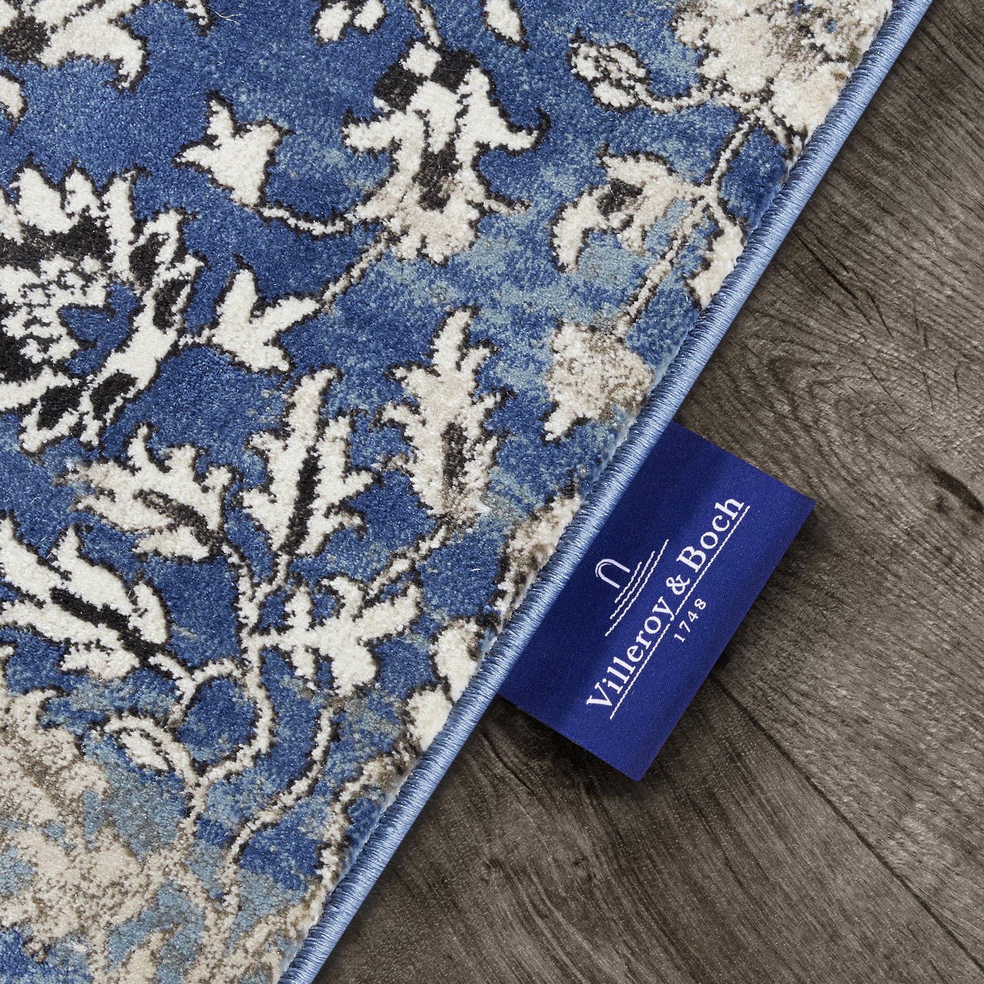 Tapis Vintage ERNEST Bleu - Villeroy & Boch – STUDIO DECO