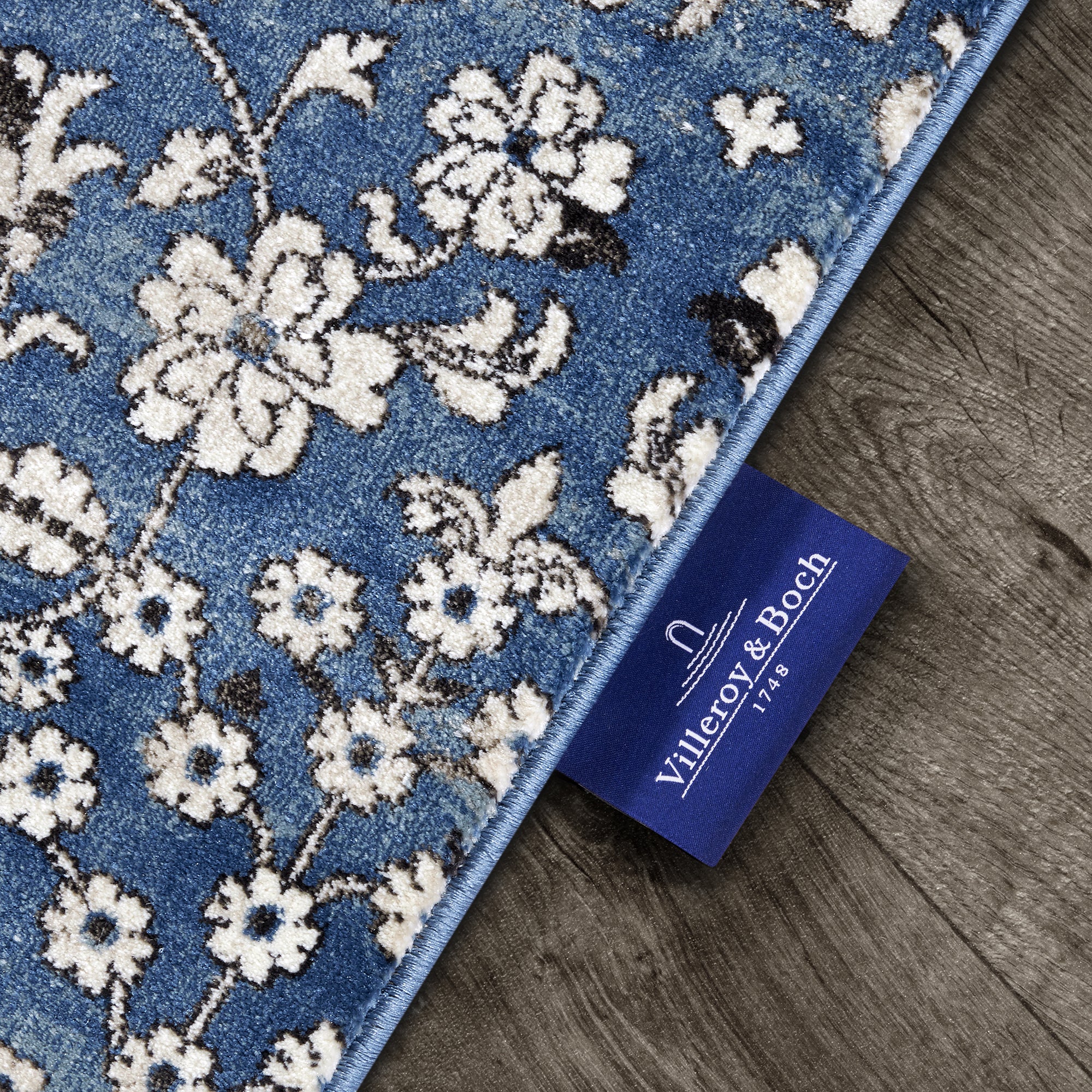 Tapis Vintage ERNEST Bleu - Villeroy & Boch – STUDIO DECO