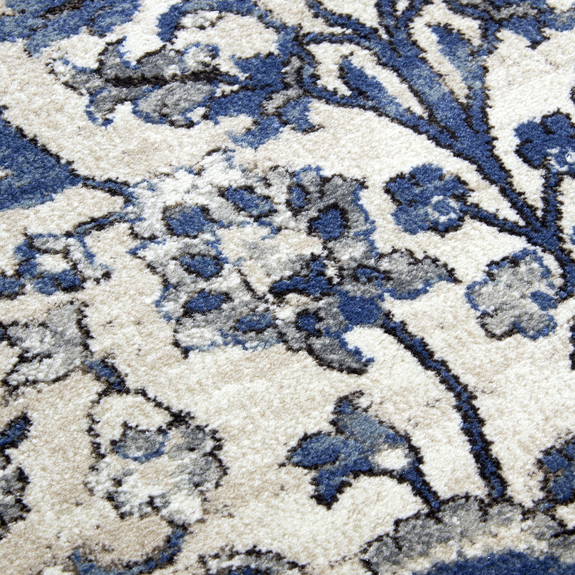 Tapis Vintage ERNEST Crème et Bleu - Villeroy & Boch – STUDIO DECO