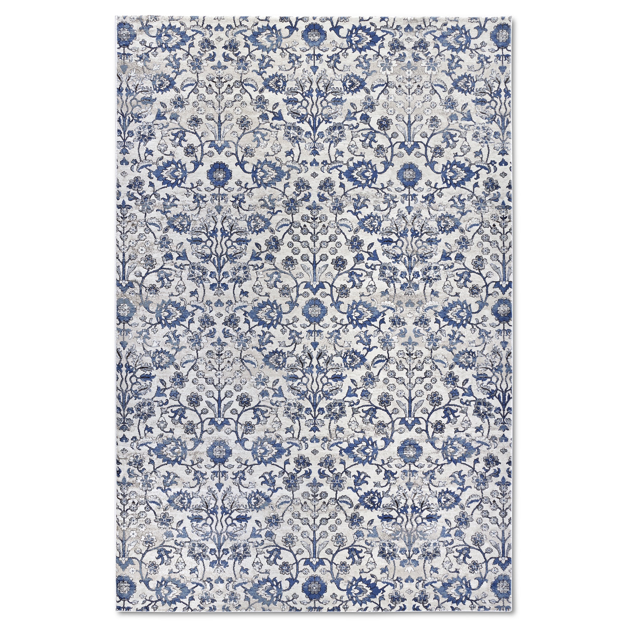 Tapis Vintage ERNEST Crème et Bleu - Villeroy &amp; Boch – STUDIO DECO