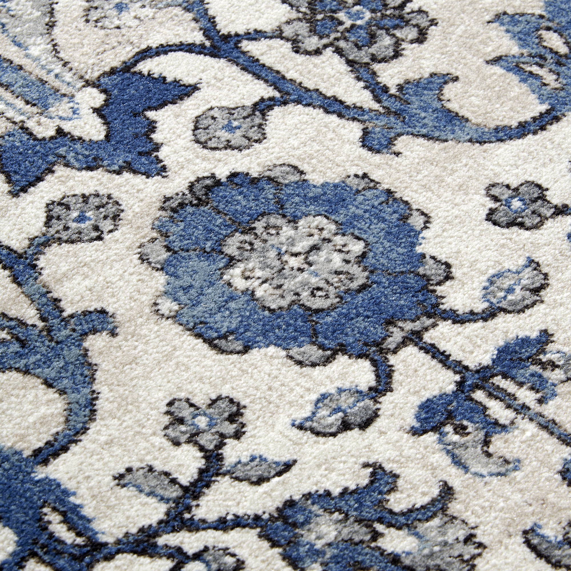 Tapis Vintage ERNEST Crème et Bleu - Villeroy &amp; Boch – STUDIO DECO